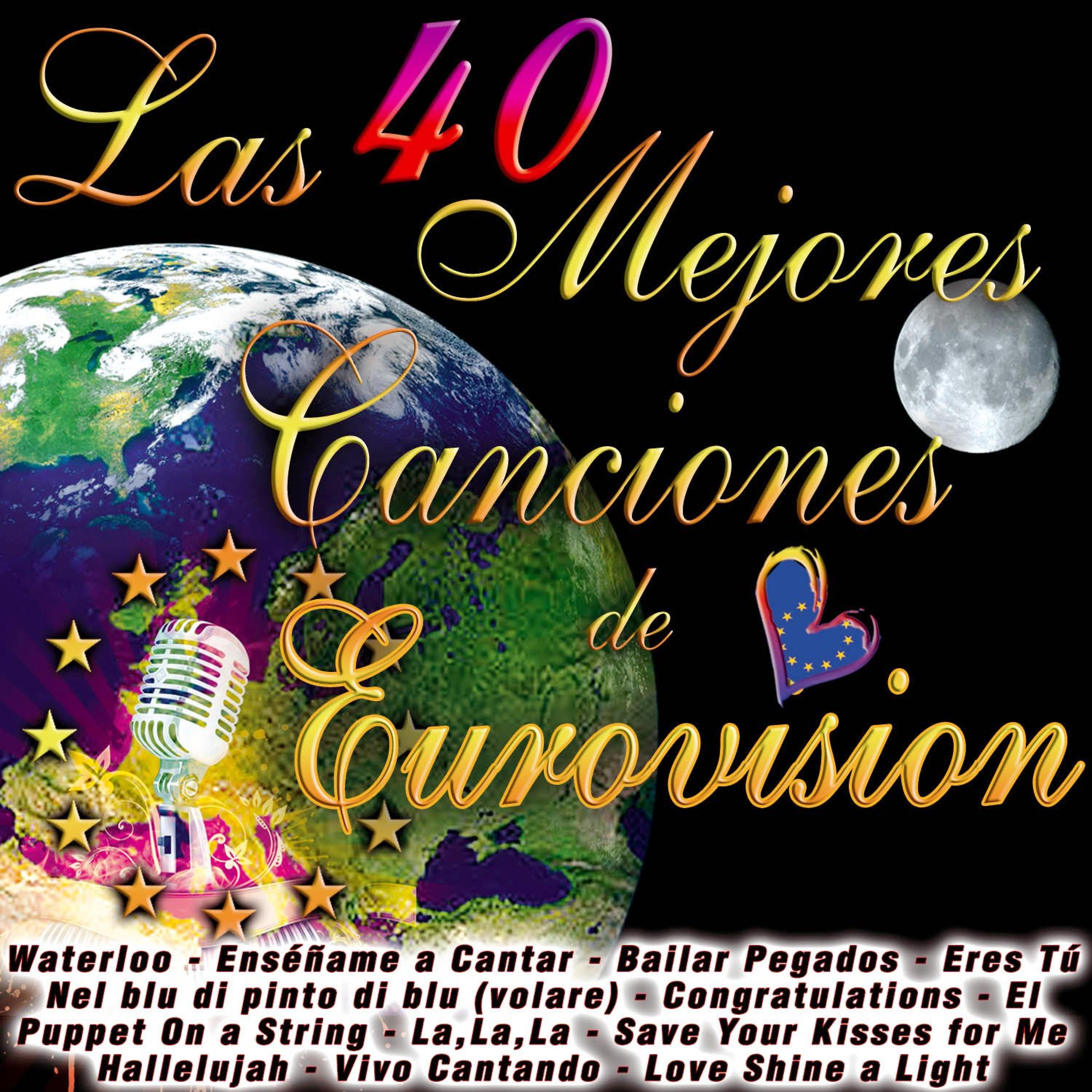 Постер альбома Las 40 Mejores Canciones de Eurovisión