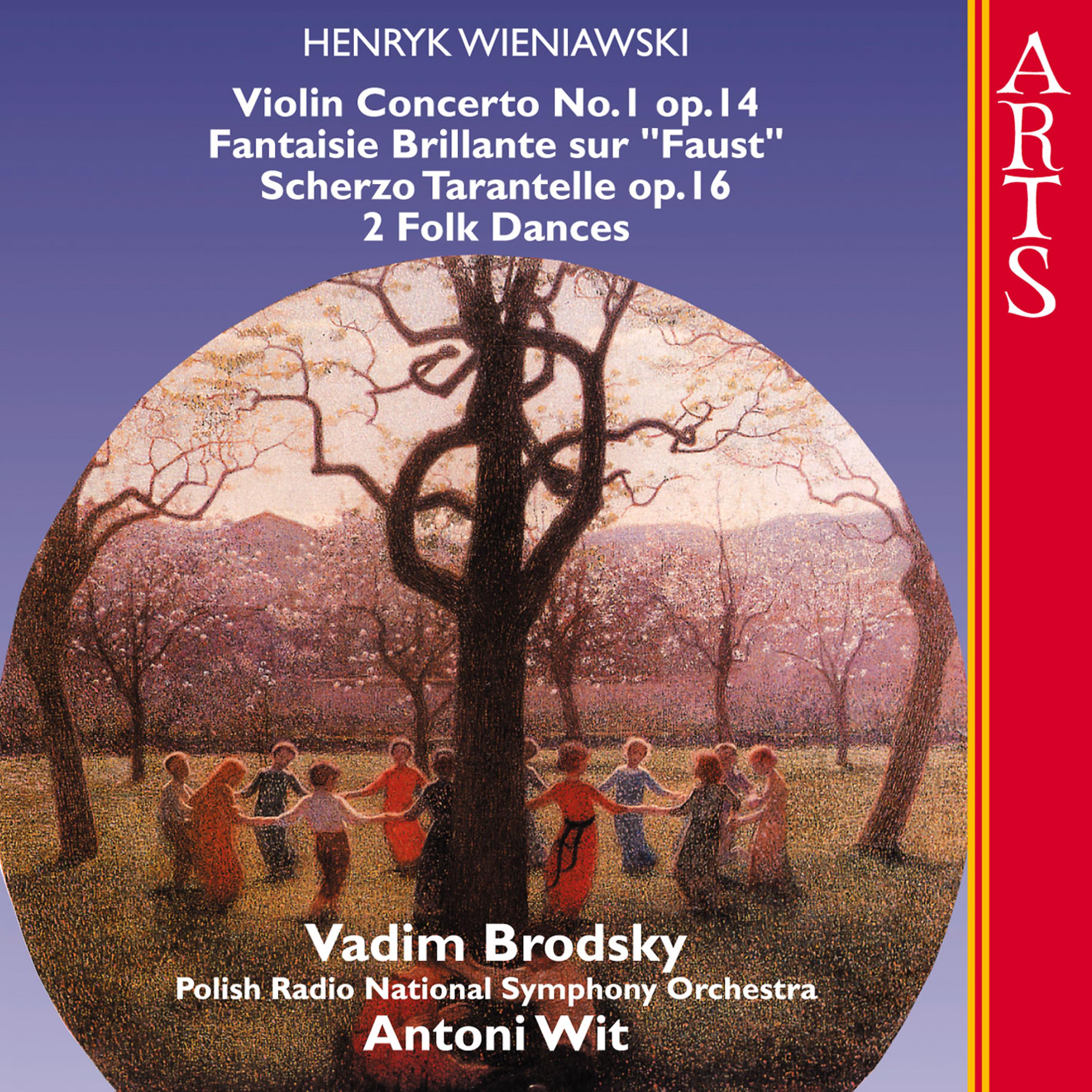 Постер альбома Wieniawski: Violin Concerto No. 1 Op. 14