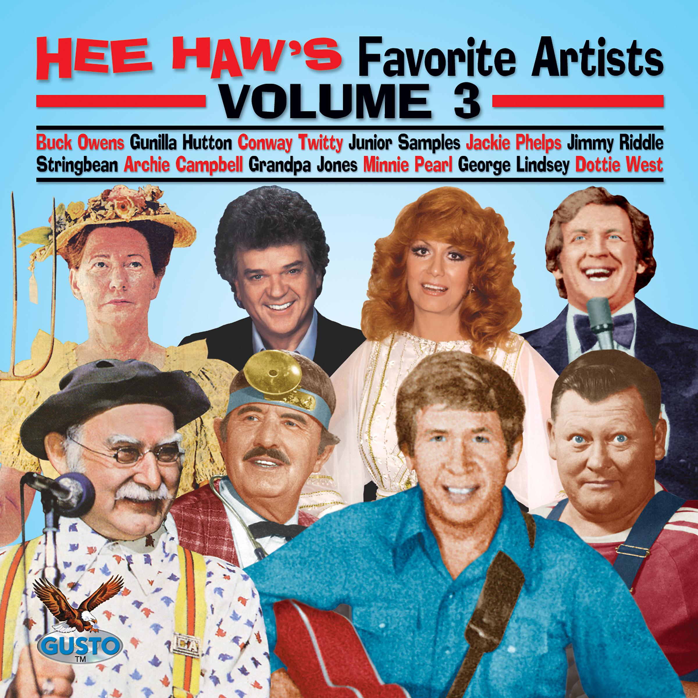 Постер альбома Hee Haw's Favorite Artists - Volune 3