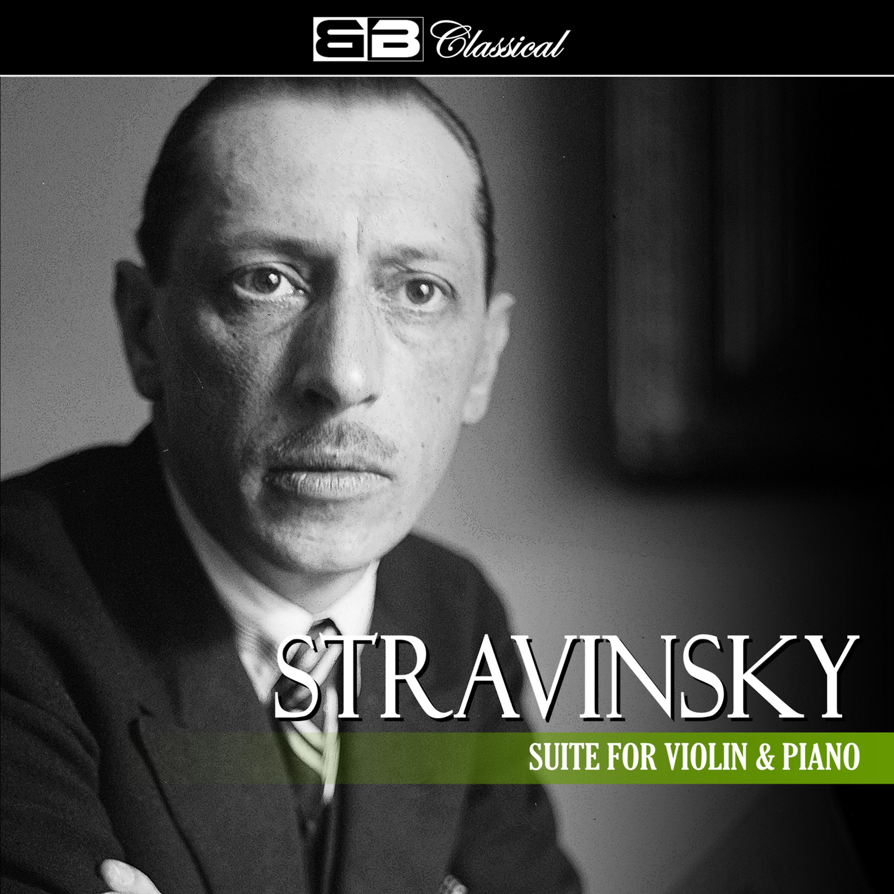 Постер альбома Stravinsky Suite for Violin and Piano