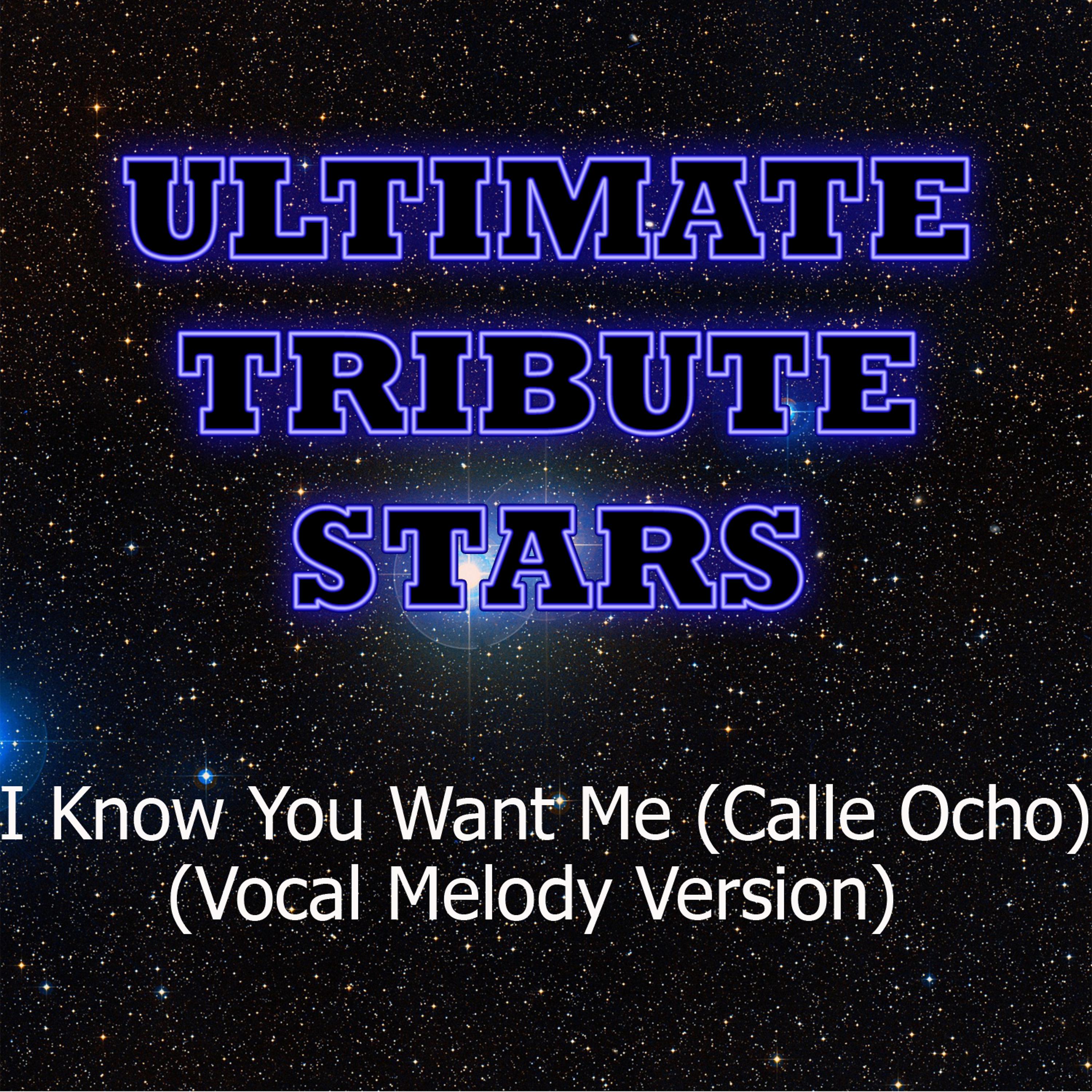 Ultimate Tribute Stars - Pitbull - I Know You Want Me (Calle Ocho) (Vocal Melody Version)