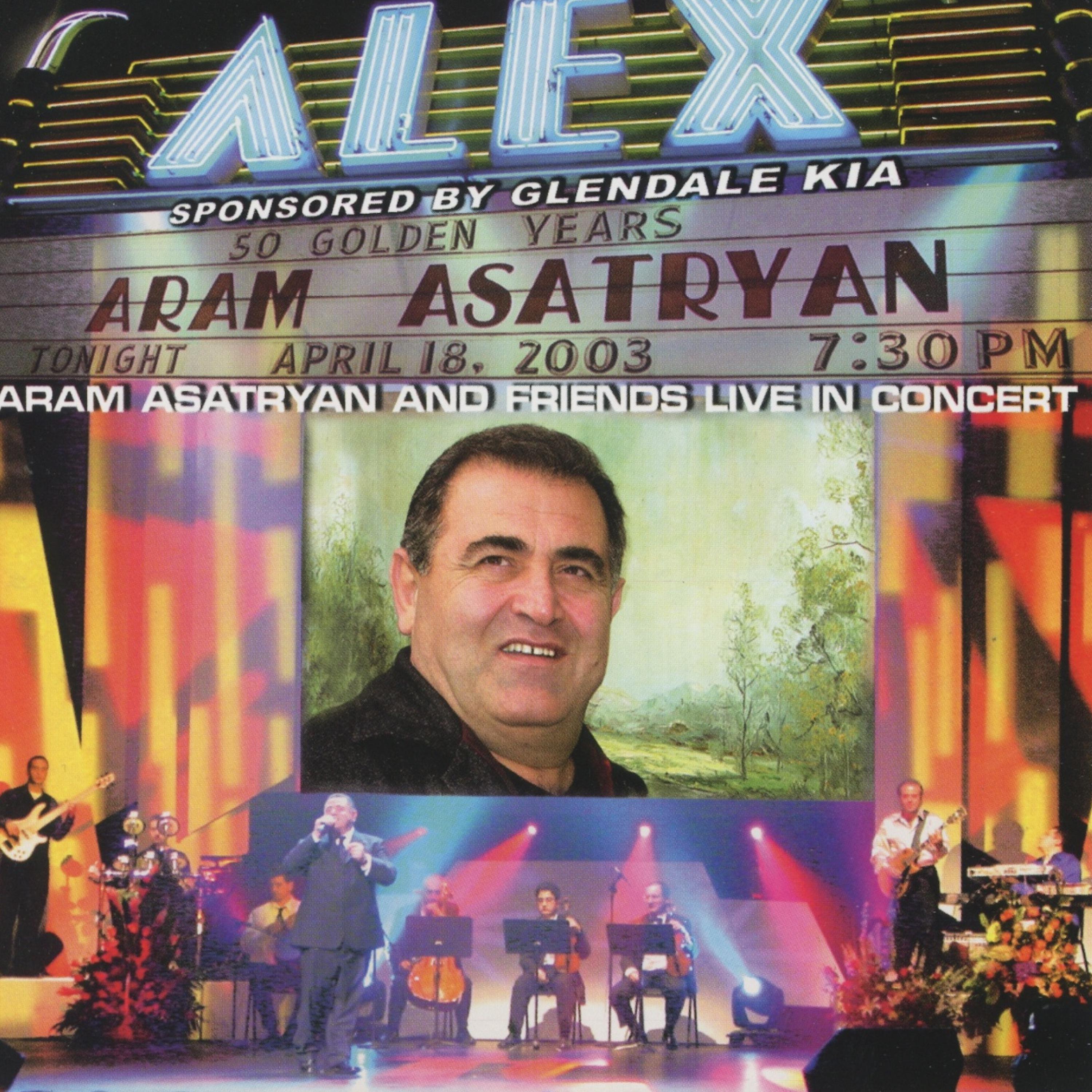 Постер альбома Aram Asatryan and Friends (Live in Concert)