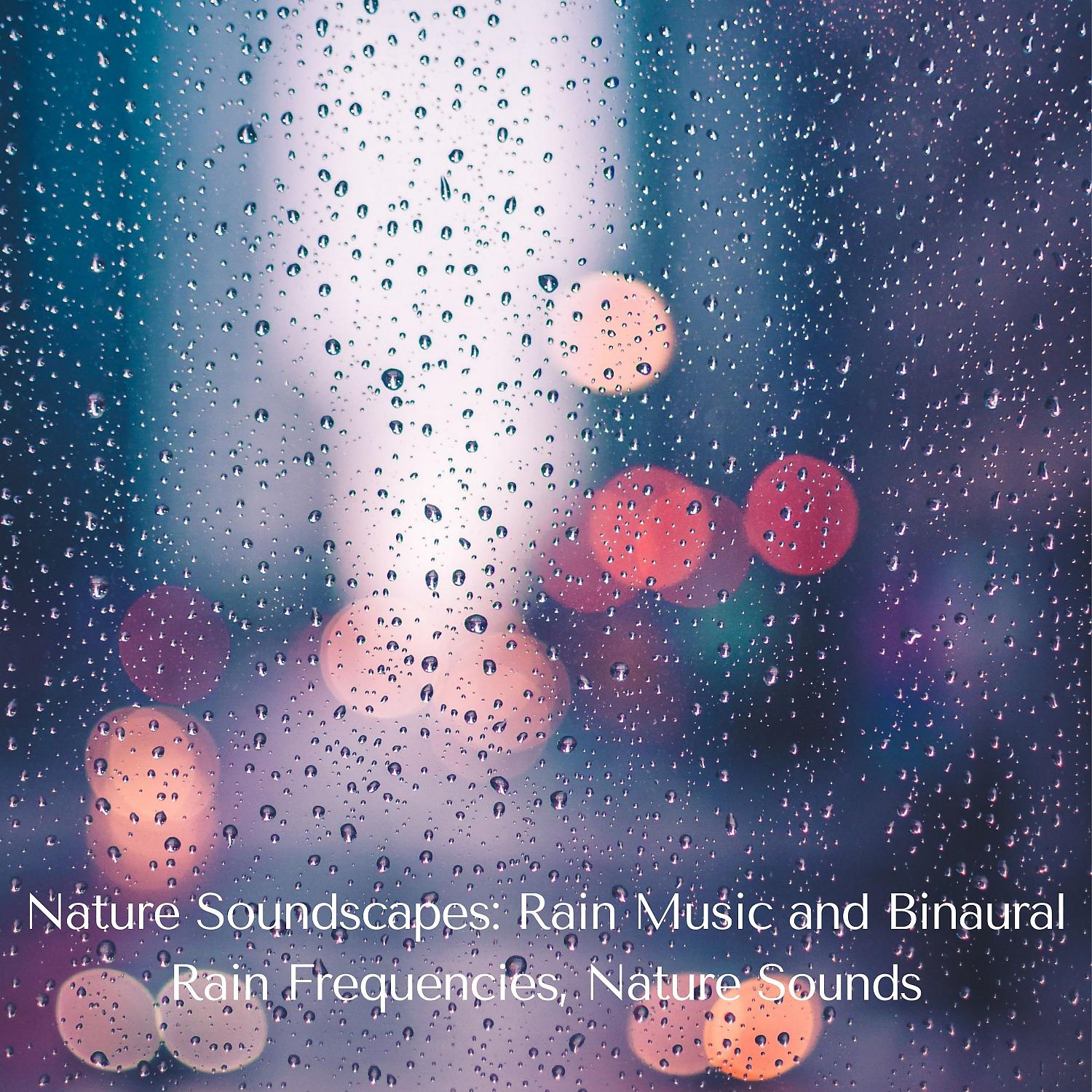 Постер альбома Nature Soundscapes: Rain Music and Binaural Rain Frequencies, Nature Sounds