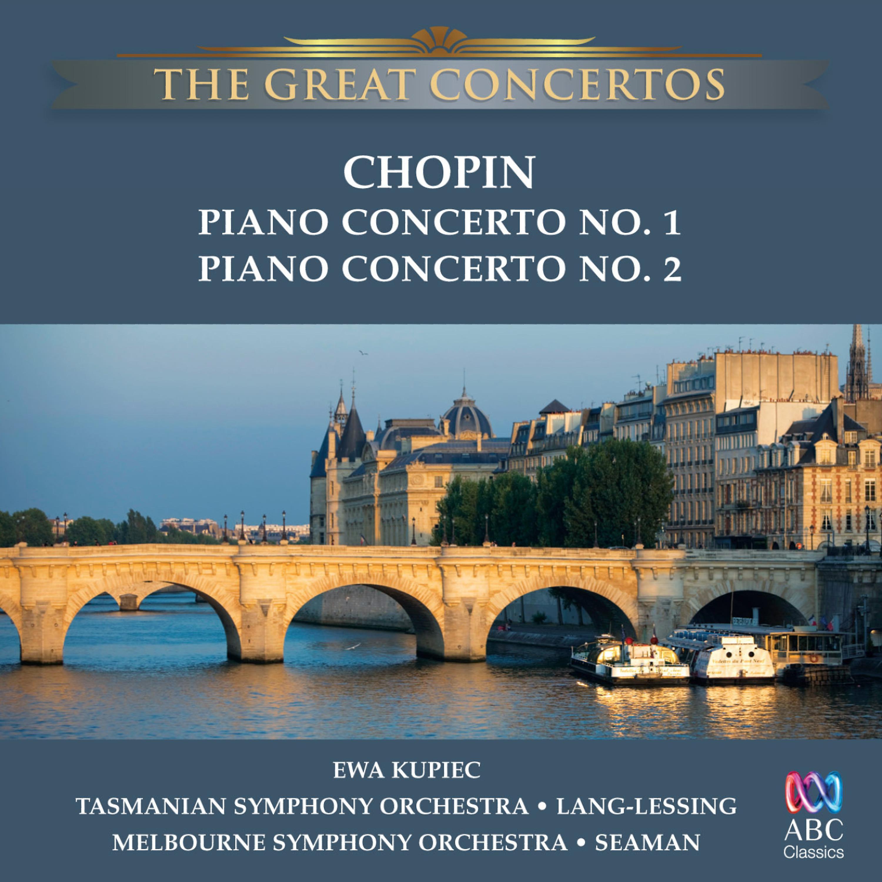 Постер альбома The Great Concertos: Chopin - Piano Concertos 1 and 2