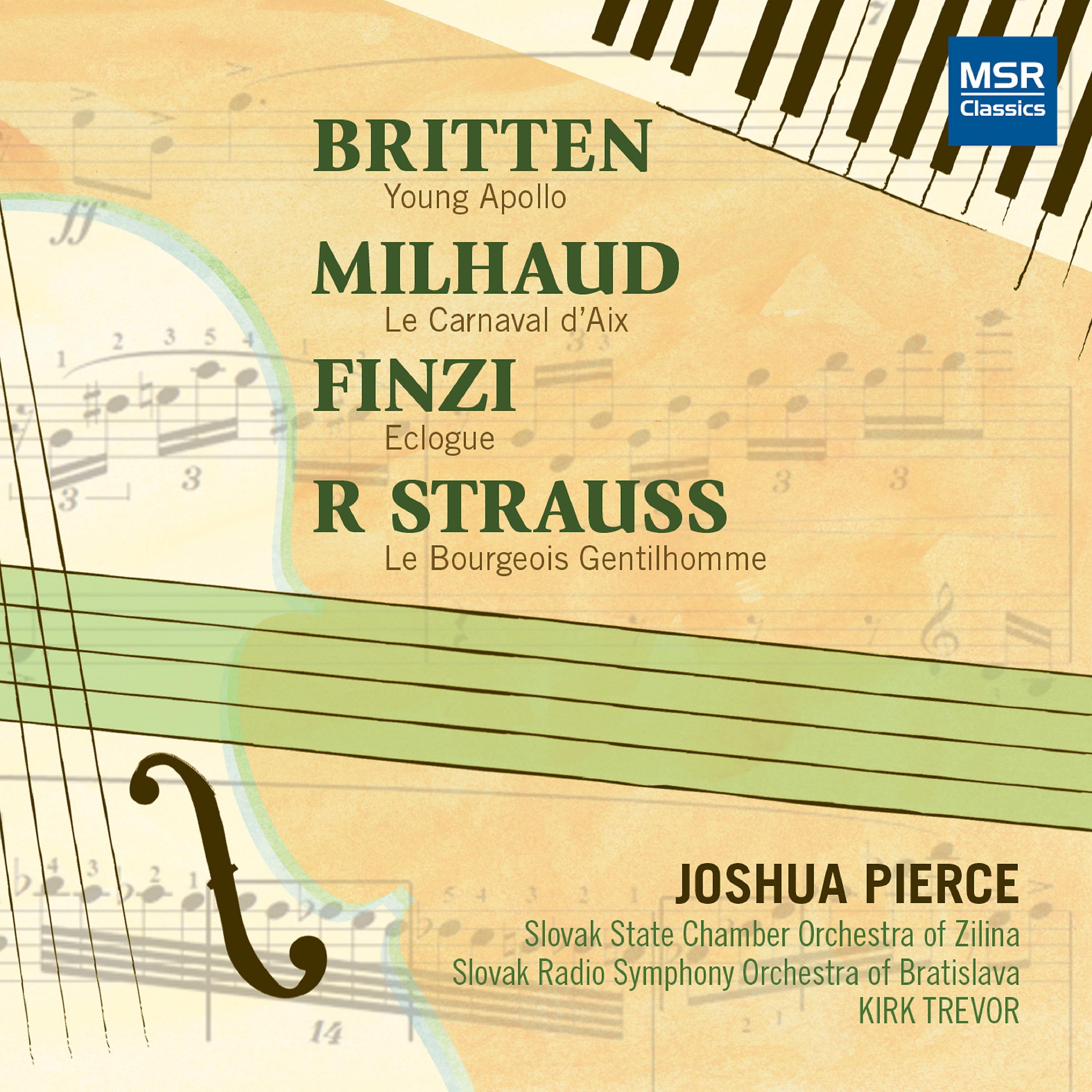 Постер альбома Britten, Milhaud, Finzi and R. Strauss - Music for Piano and Orchestra