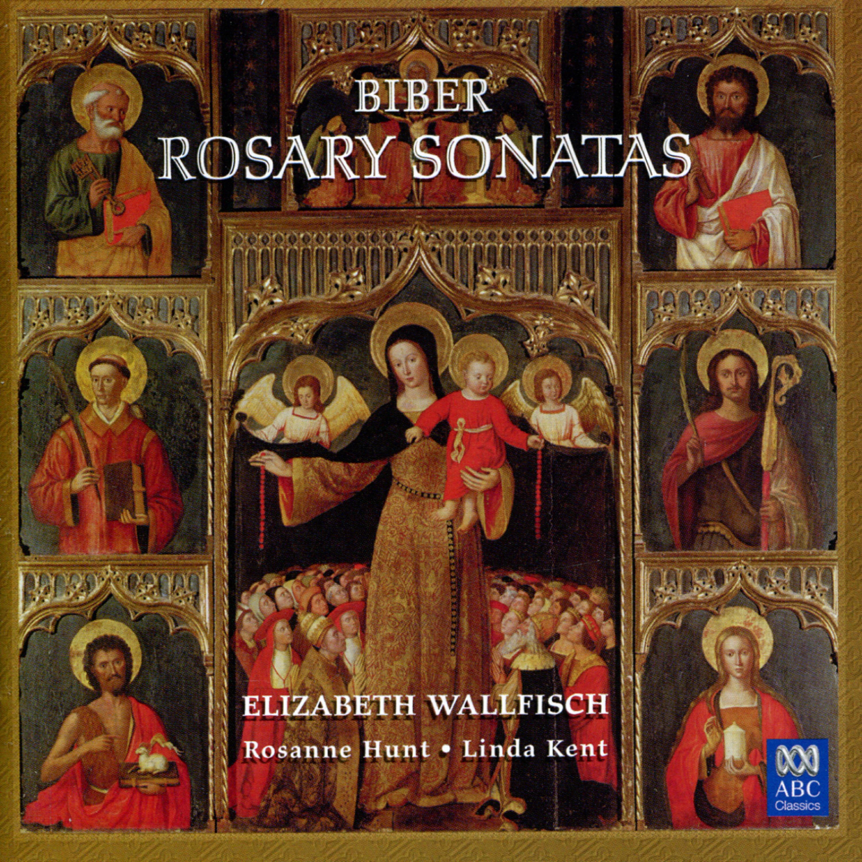 Elizabeth Wallfisch - Rosary Sonatas: No. 7 in F Major ‘Flagelatio’, C 96: 1. Allemande - Variatio