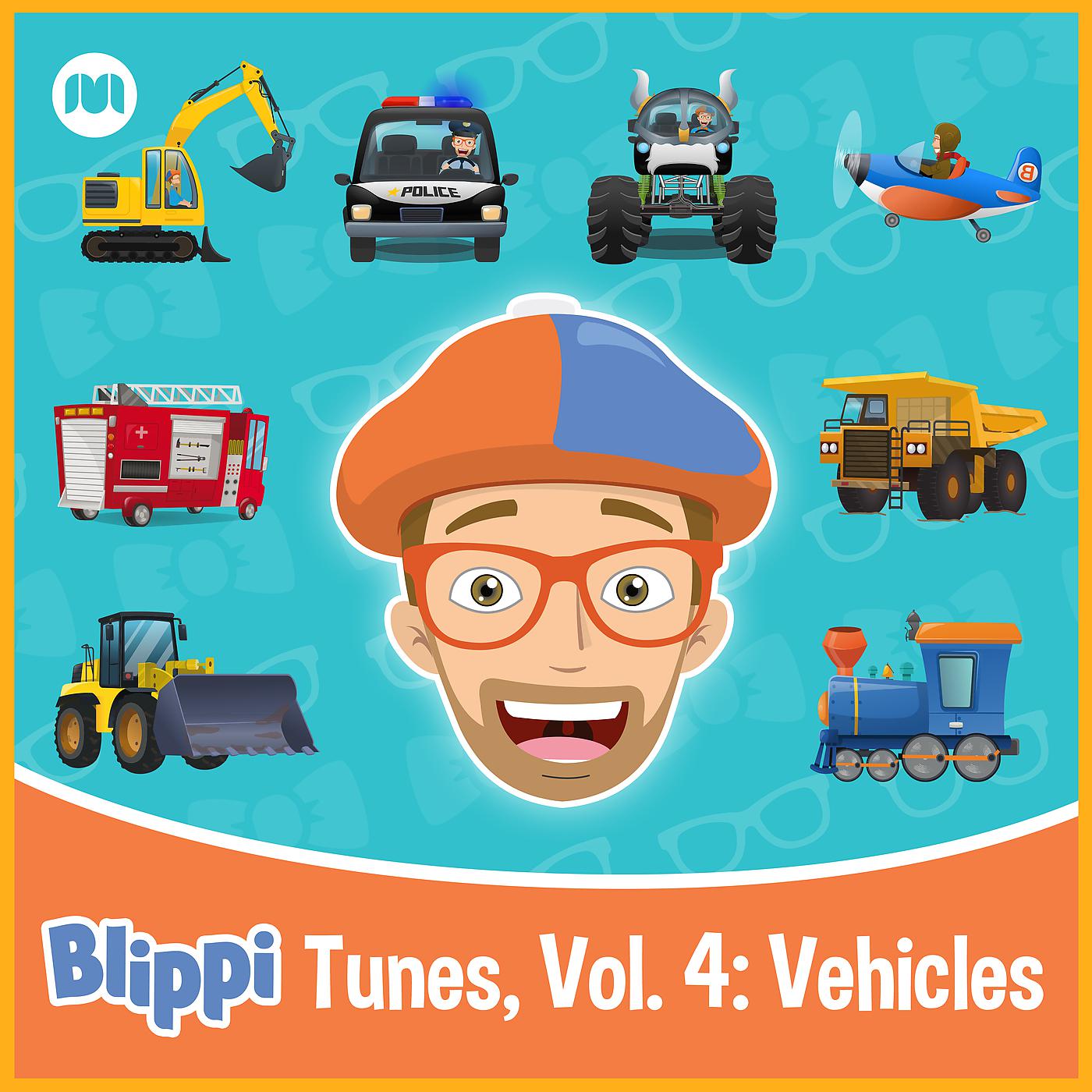 Постер альбома Blippi Tunes, Vol. 4: Vehicles
