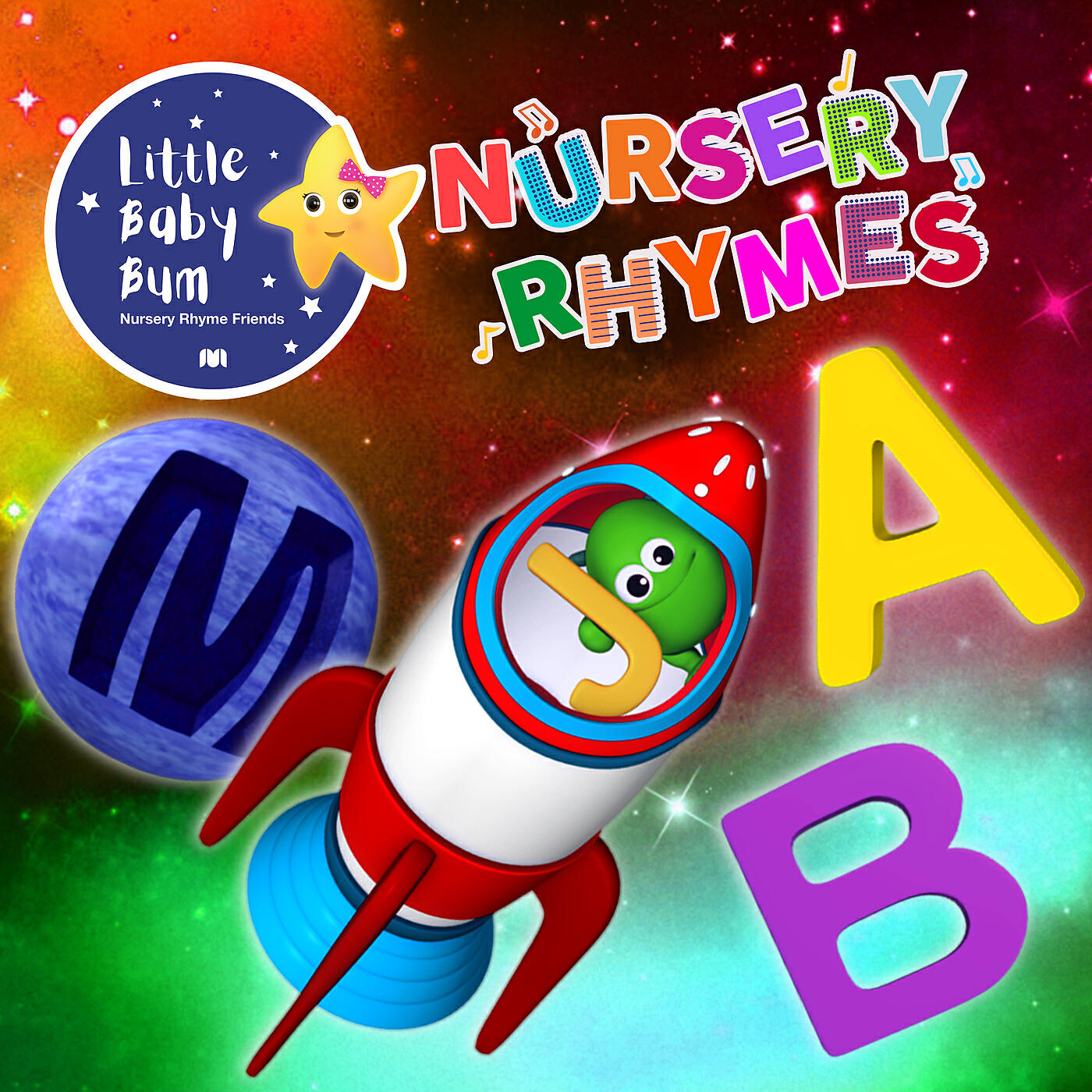 Little Baby Bum Nursery Rhyme Friends - ABCs in Outer Space (British English Version)