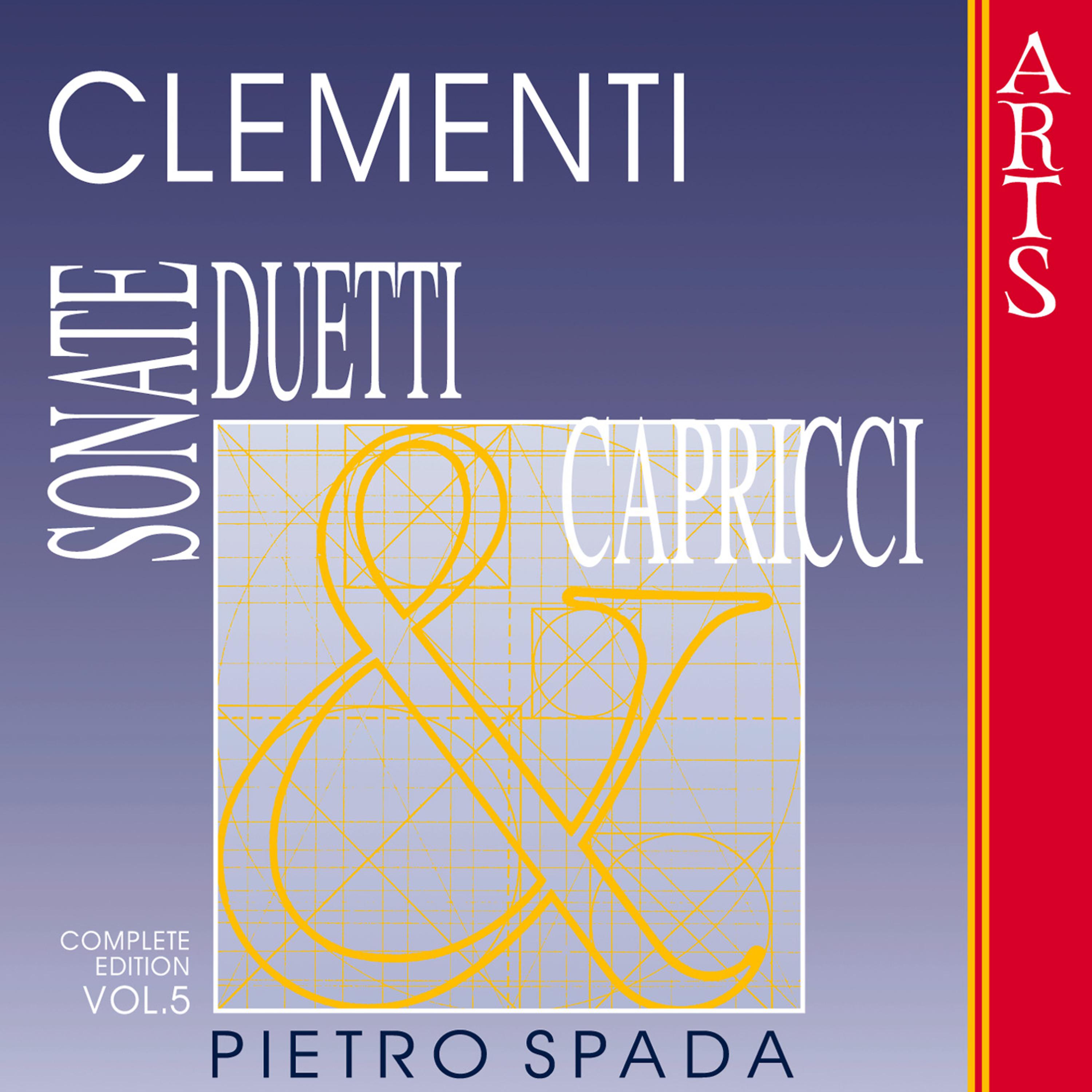 Постер альбома Clementi: Sonate, Duetti & Capricci - Vol. 5