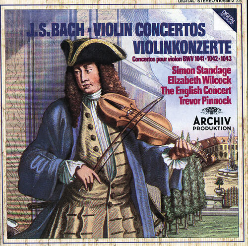 Simon Standage - J.S. Bach: Violin Concerto No. 1 in A Minor, BWV 1041 - I. Allegro moderato