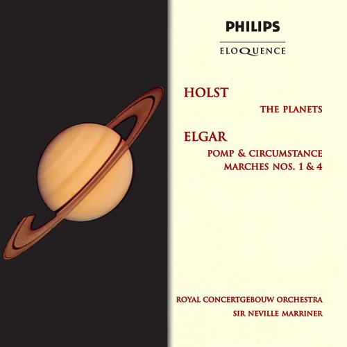 Постер альбома Holst: The Planets; Elgar: Pomp & Circumstance Marches Nos.1 & 4