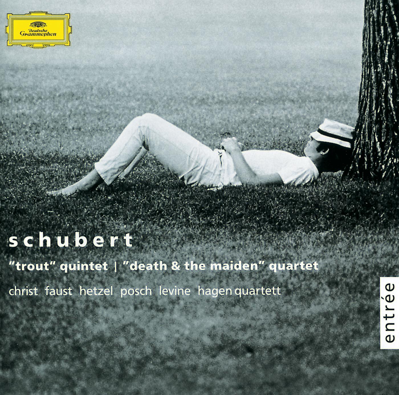 Постер альбома Schubert: "Forellenquintett", Streichquartett "Der Tod und das Mädchen"
