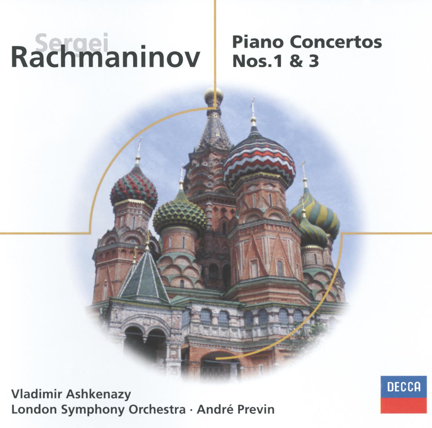 Постер альбома Rachmaninov: Piano Concertos Nos.1 & 3