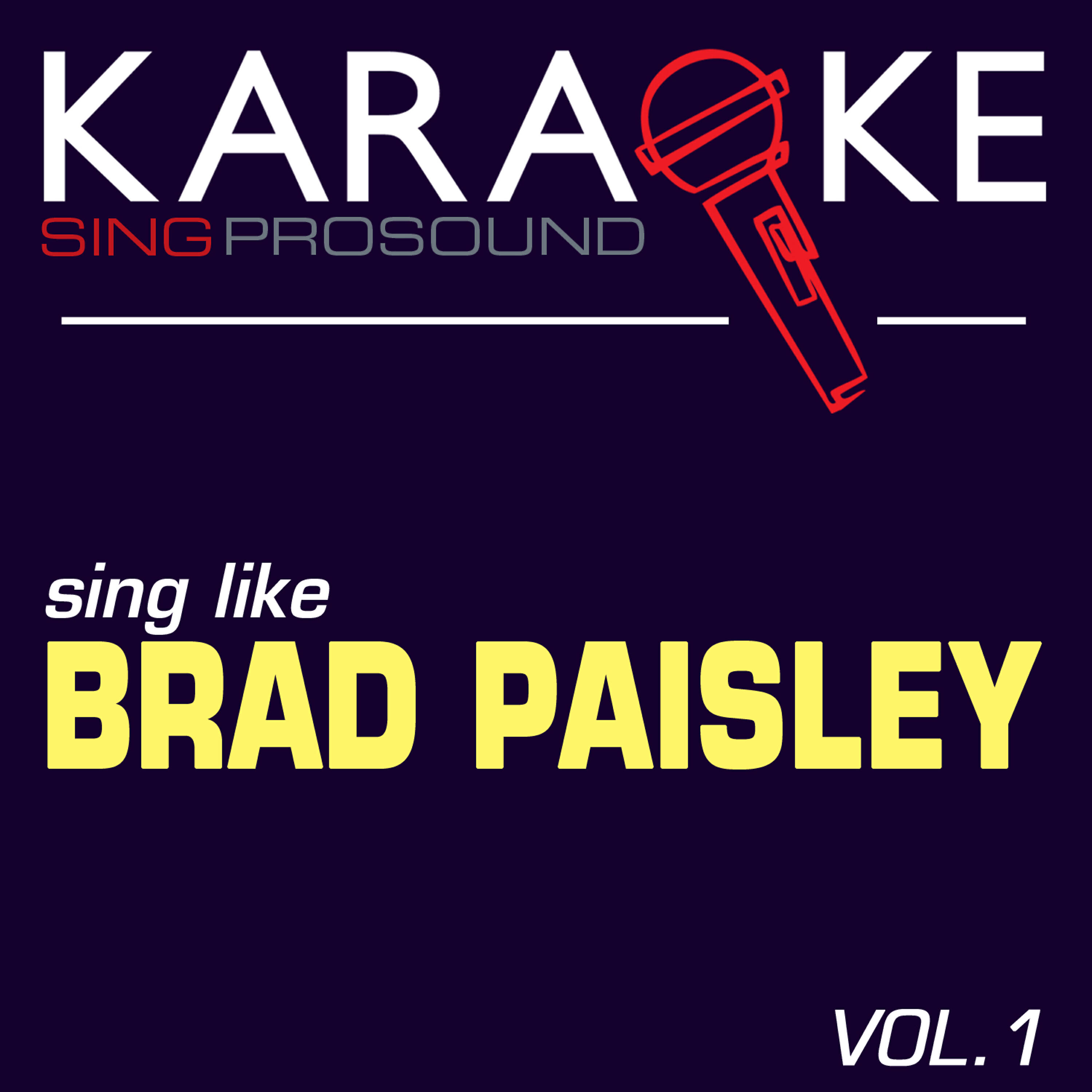 ProSound Karaoke Band - Alcohol (In the Style of Brad Paisley) [Karaoke Instrumental Version]