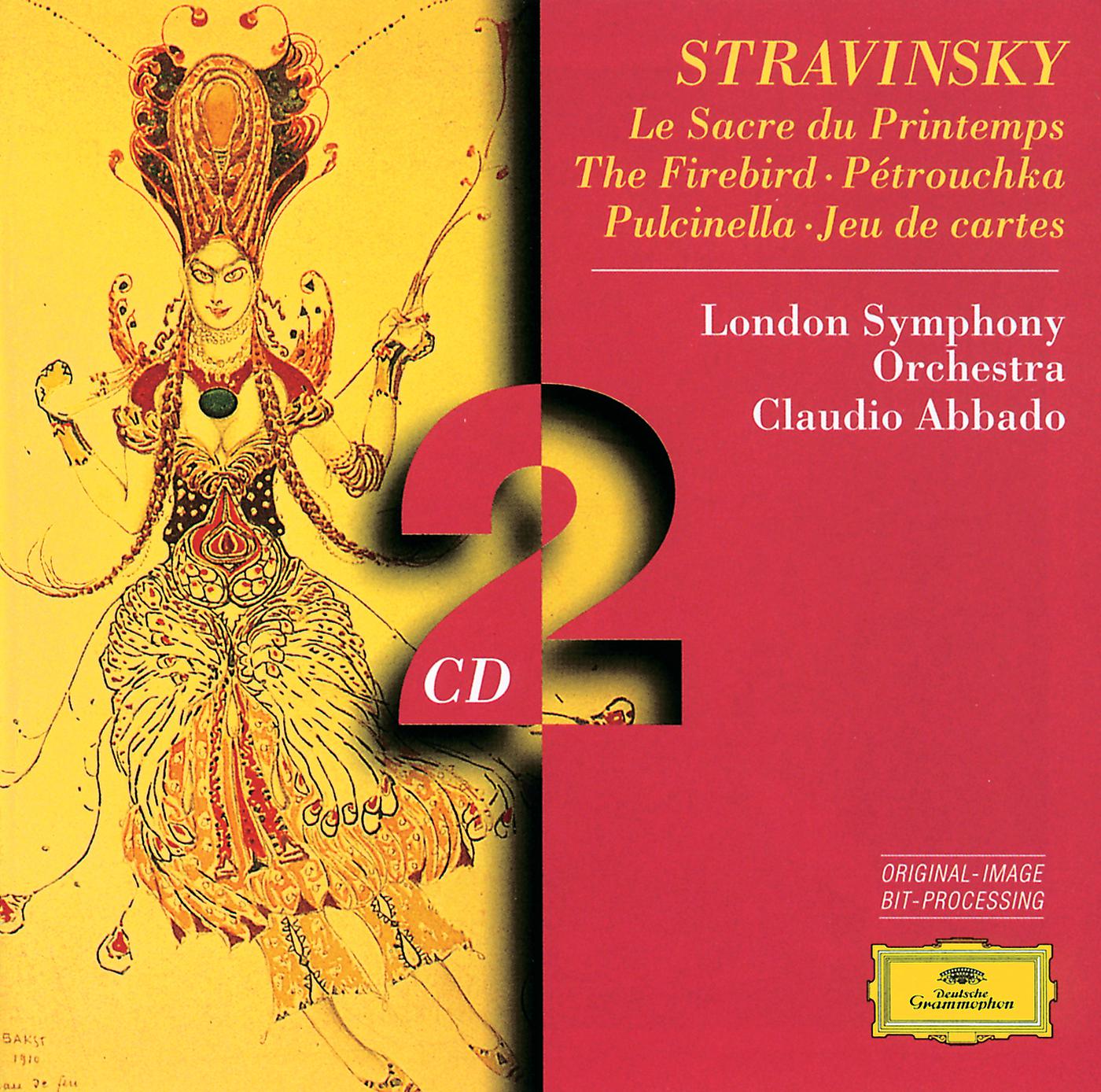 Постер альбома Stravinsky: Le Sacre du Printemps; The Firebird; Pétrouchka; Pulcinella; Jeu de cartes