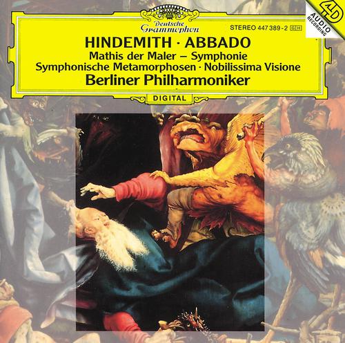 Постер альбома Hindemith: "Mathis der Maler"; Nobilissima Visione; Symphonic Metamorphoses