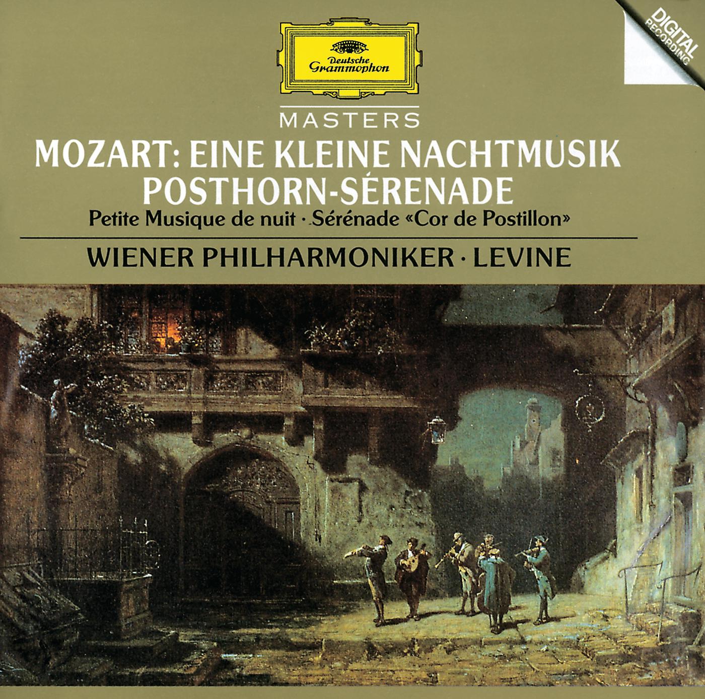 Постер альбома Mozart: Eine kleine Nachtmusik, K. 525; Symphony No. 32 (Overture), K. 318; Serenade K. 320 "Posthorn Serenade"