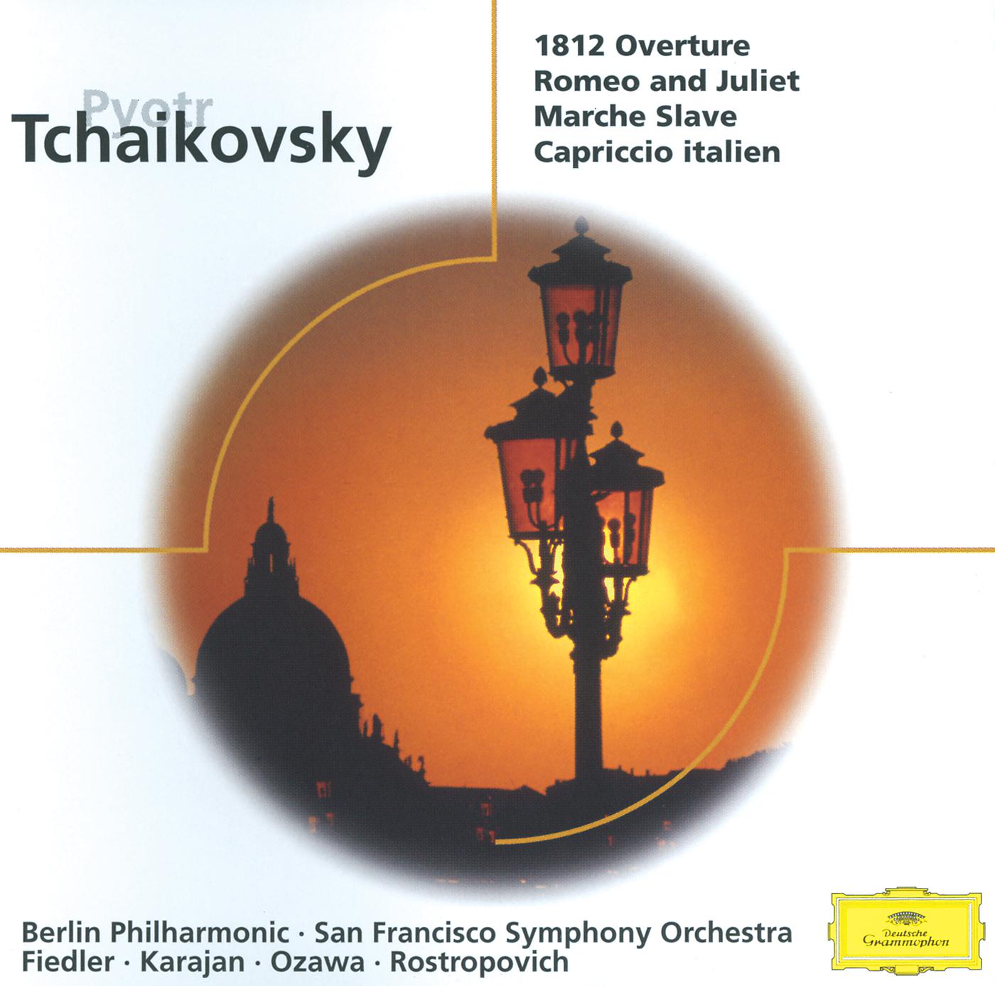 Постер альбома Tchaikovsky: Overture "1812"; Romeo and Julia; Marche Slave Op.31; Capriccio italien Op.45