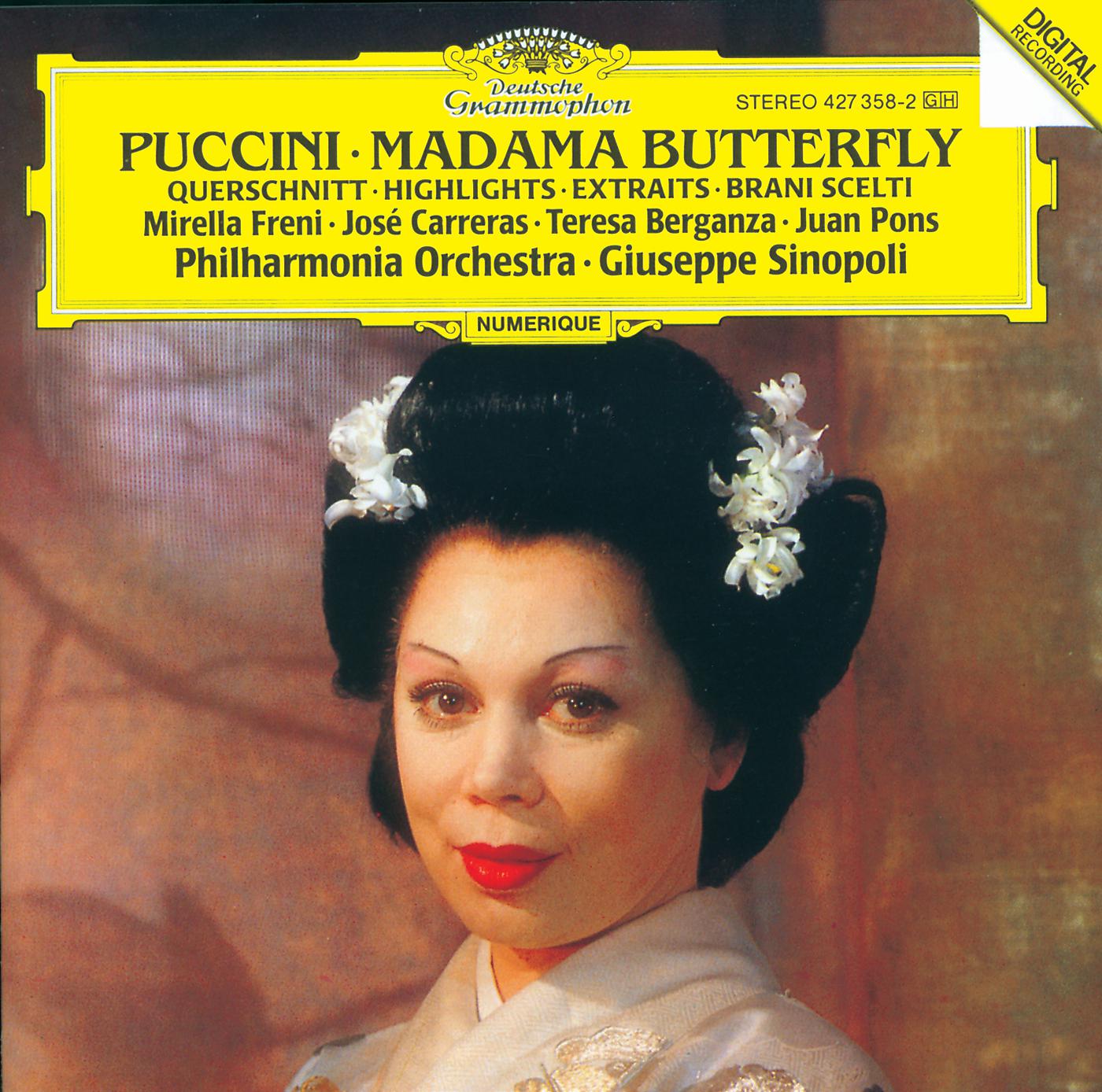 Постер альбома Puccini: Madama Butterfly - Highlights