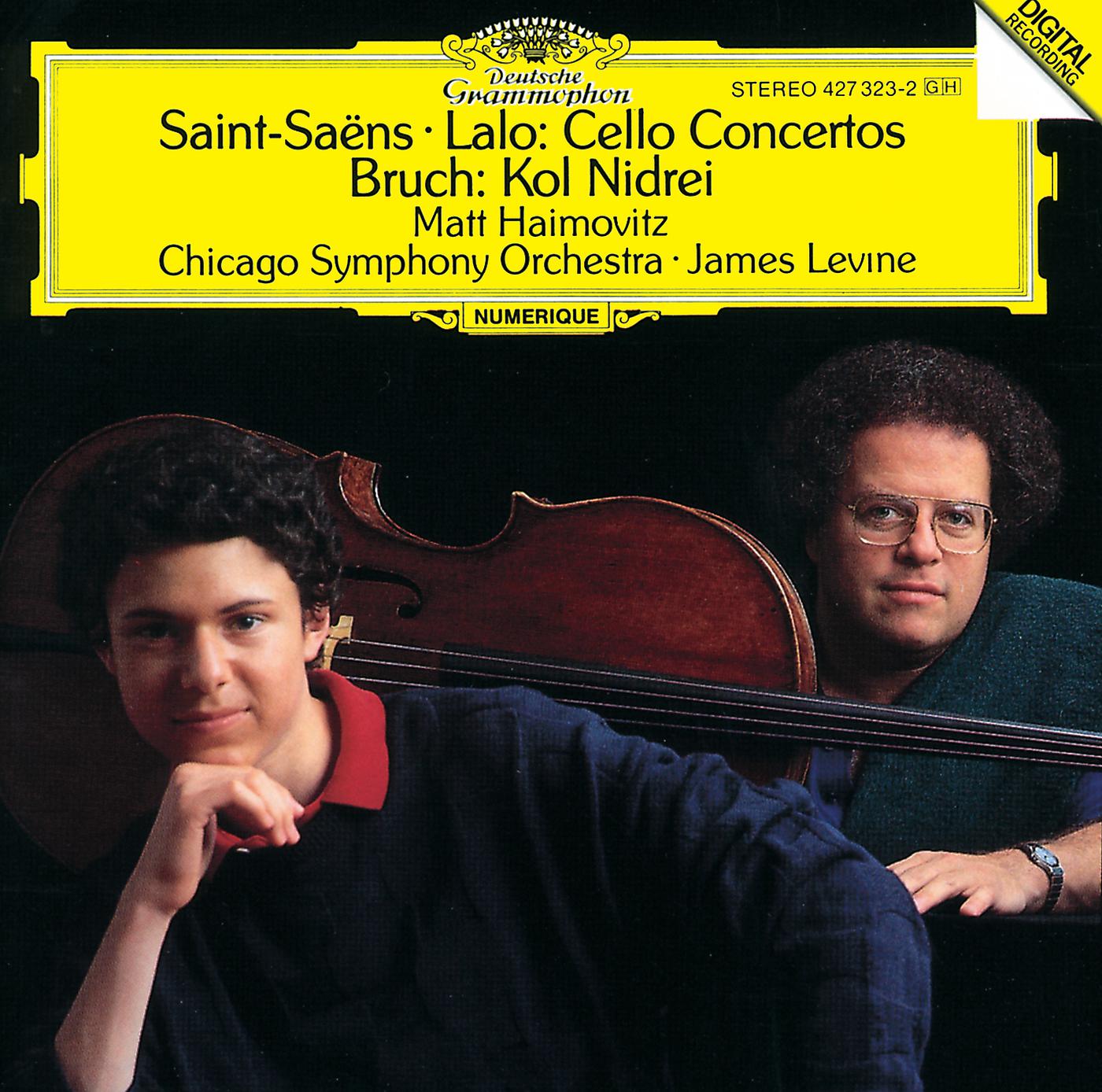 Постер альбома Saint-Saens: Cello Concerto / Lalo: Cello Concerto / Bruch: Kol Nidrei
