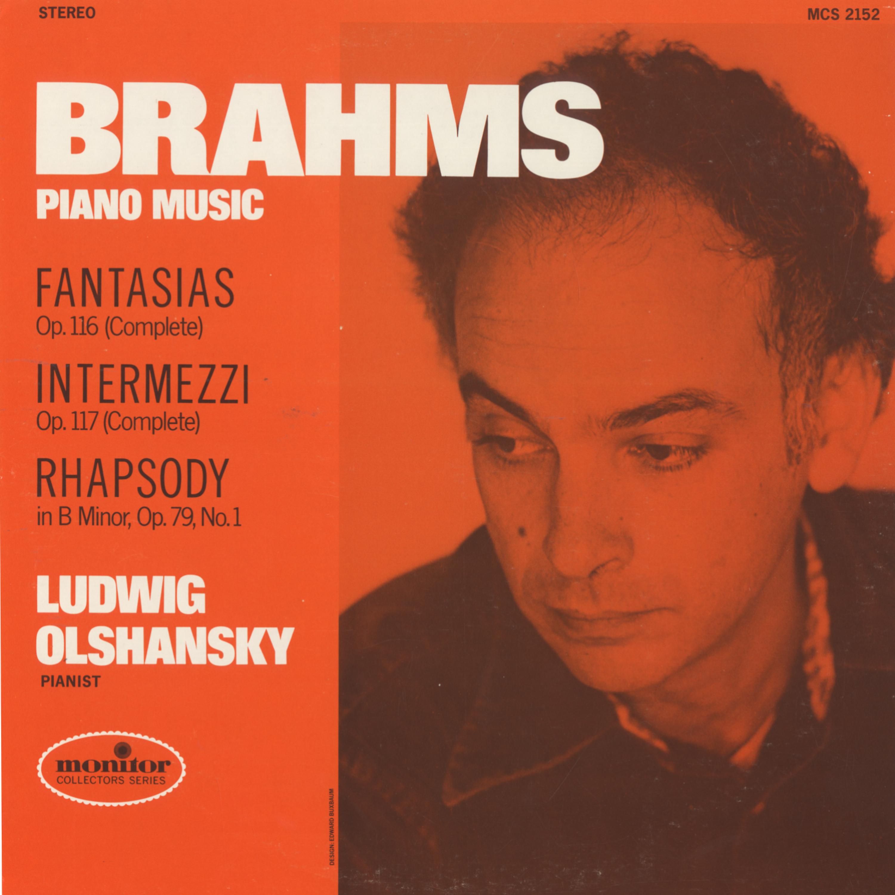 Постер альбома Brahms Piano Music