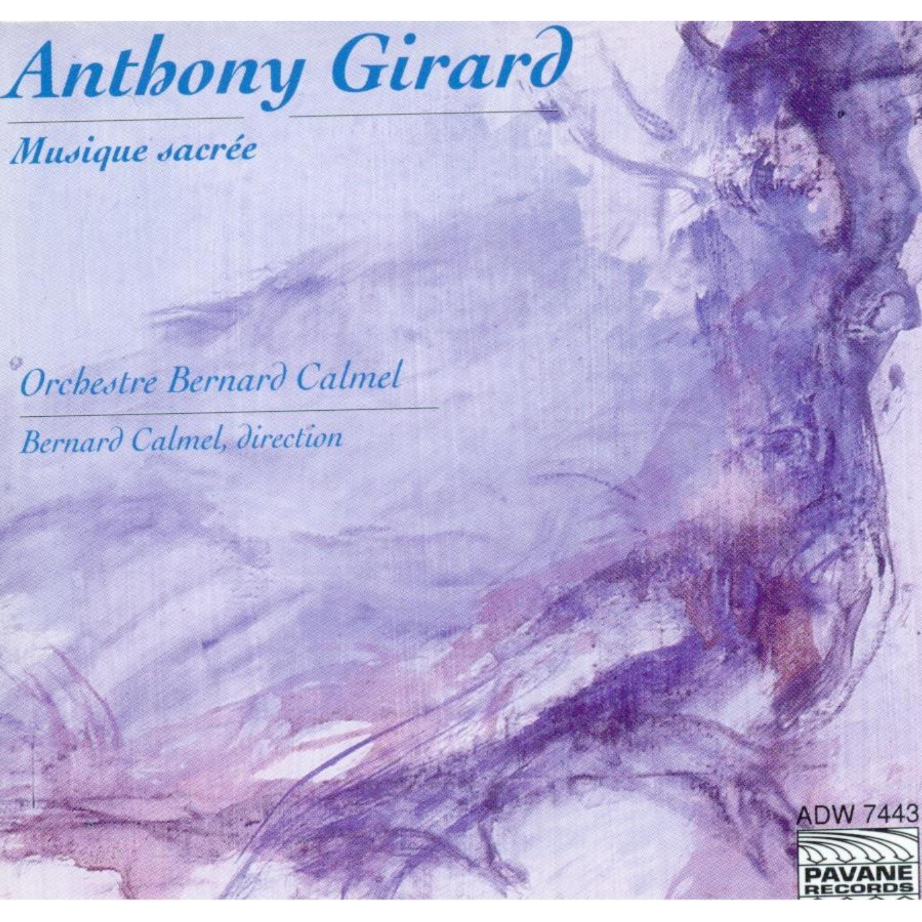 Постер альбома Girard: Musique sacrée
