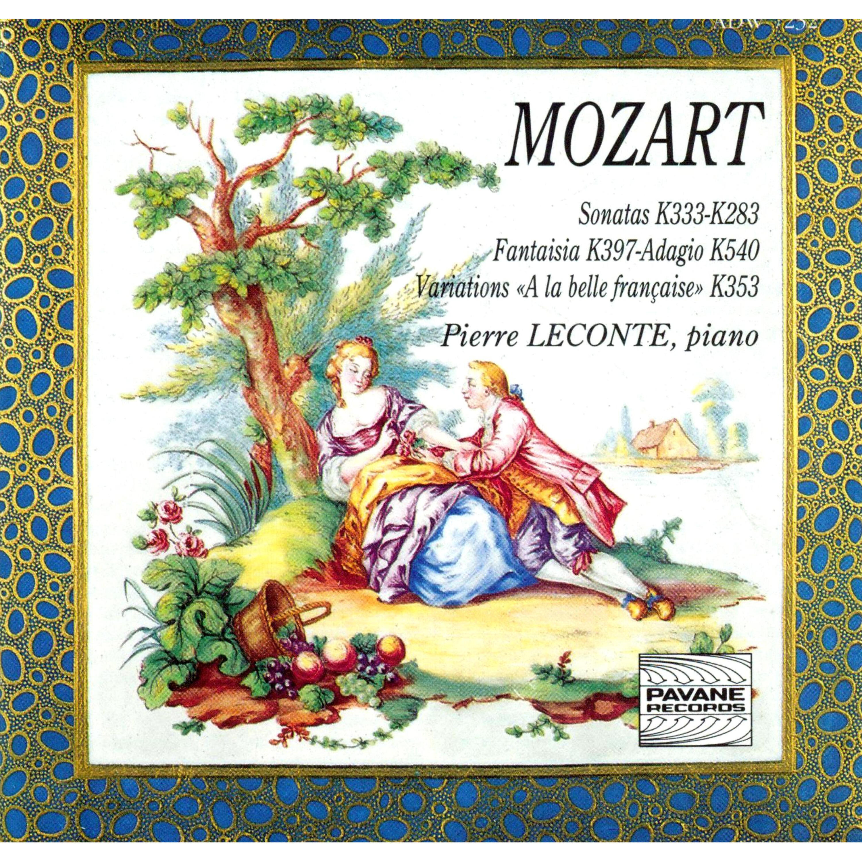 Pierre Leconte - Fantasia in D Minor, K. 397