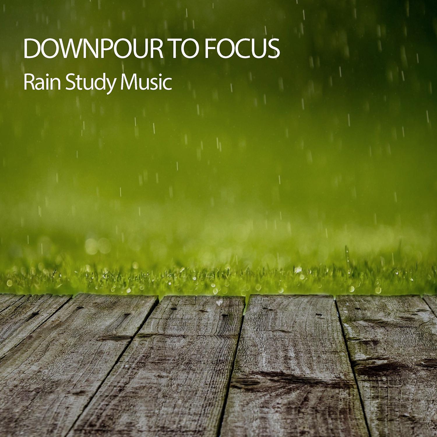 Постер альбома Downpour To Focus: Rain Study Music