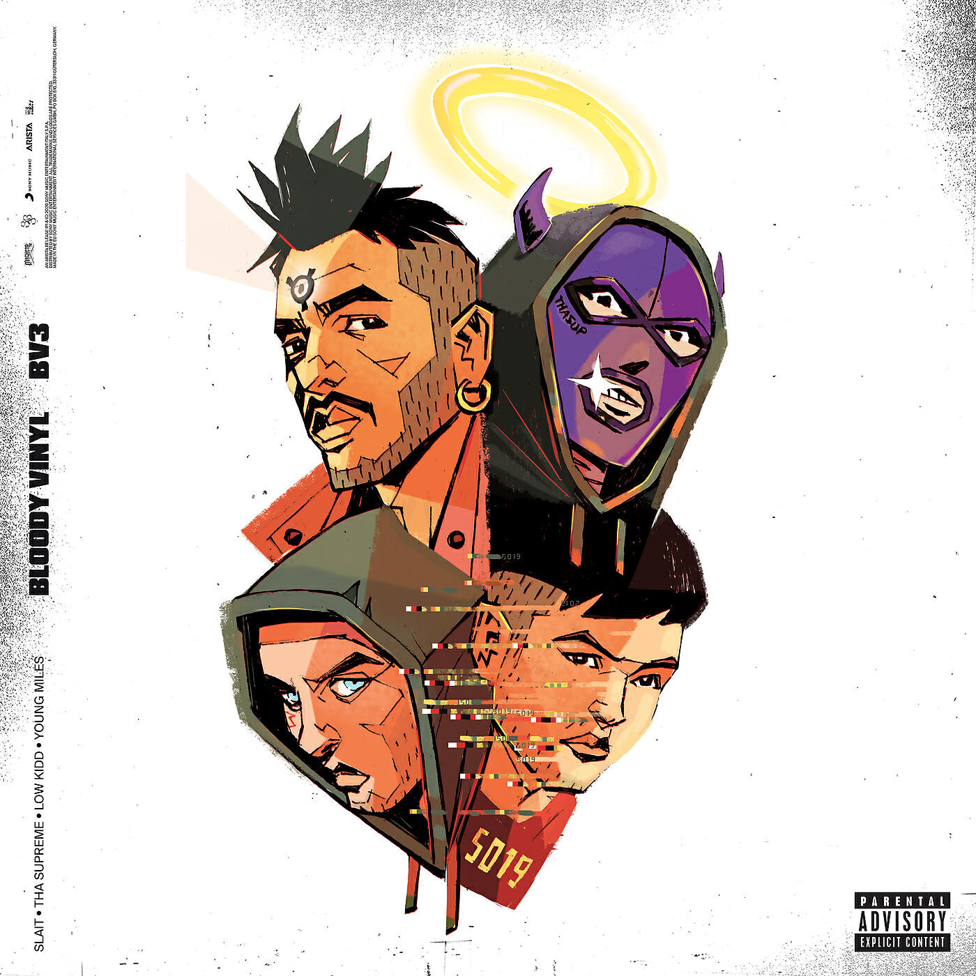 BLOODY VINYL - BLOODY BARS - DRILLUMINAZIONE