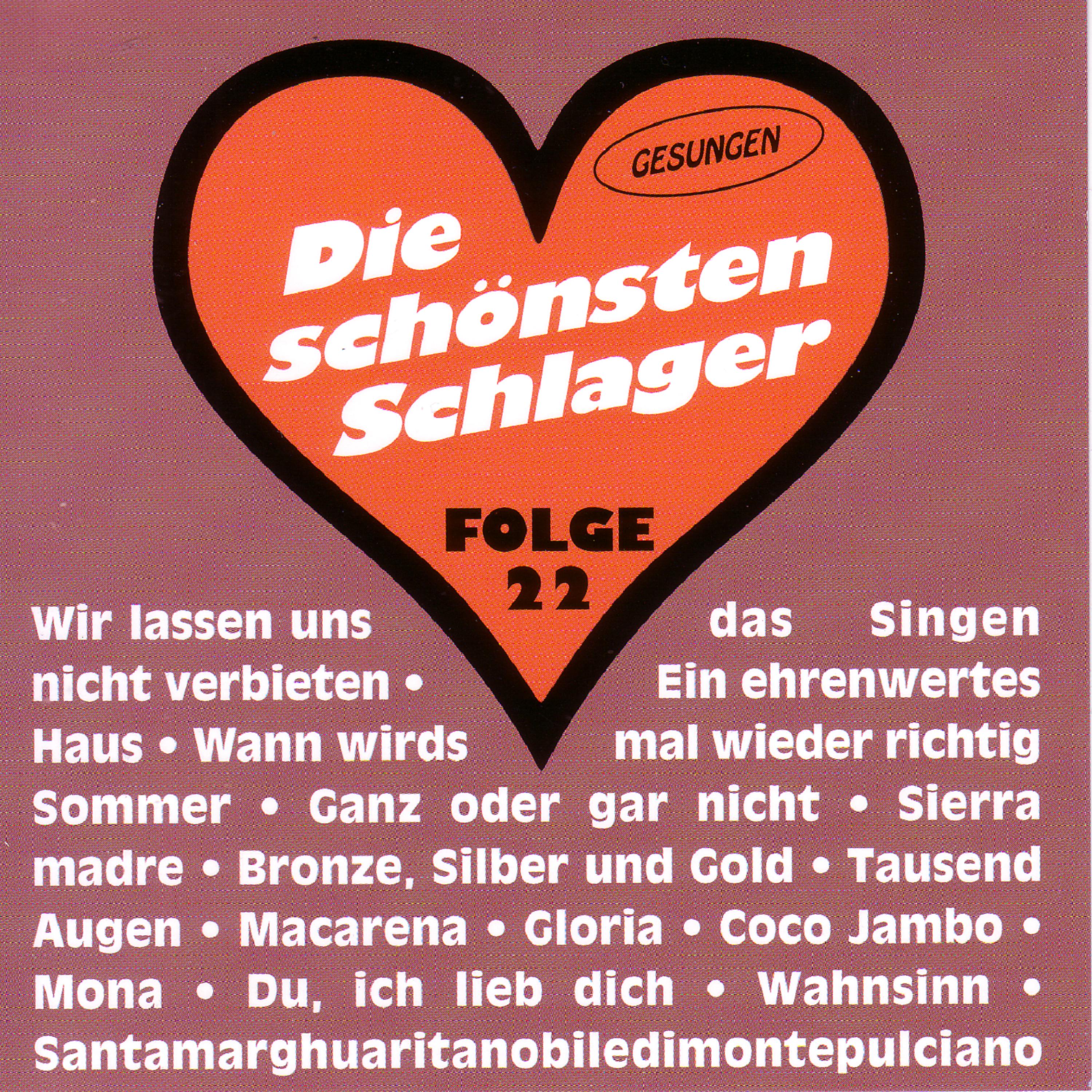 Постер альбома Die schönsten Schlager - Folge 22