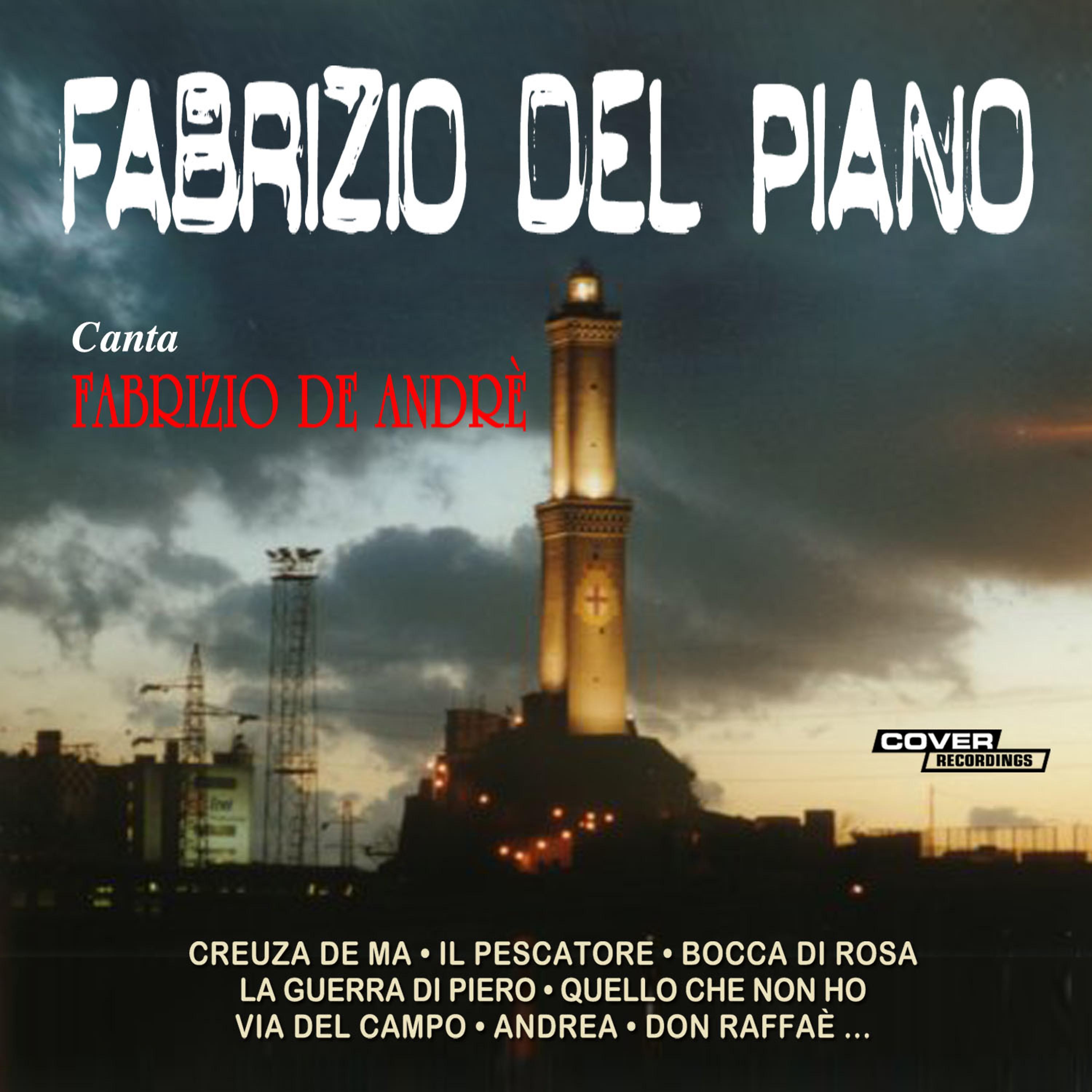 Постер альбома Fabrizio Del Piano Canta Fabrizio De Andrè