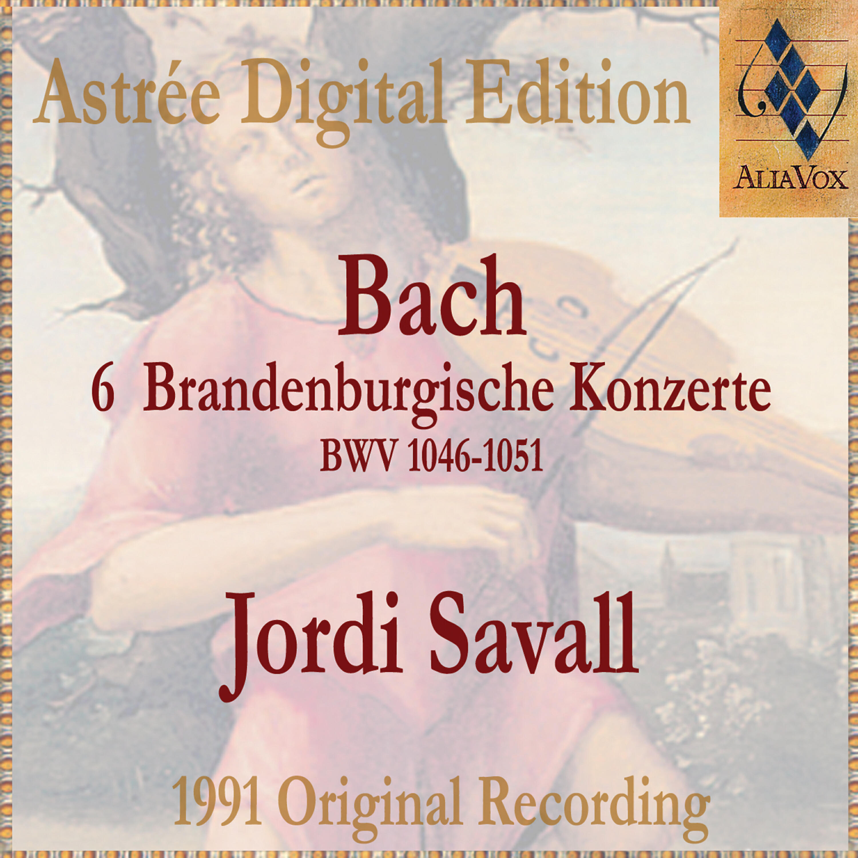 Jordi Savall - Concerto No. 6 In D Major  BWV1051 - Adagio Ma Non Troppo