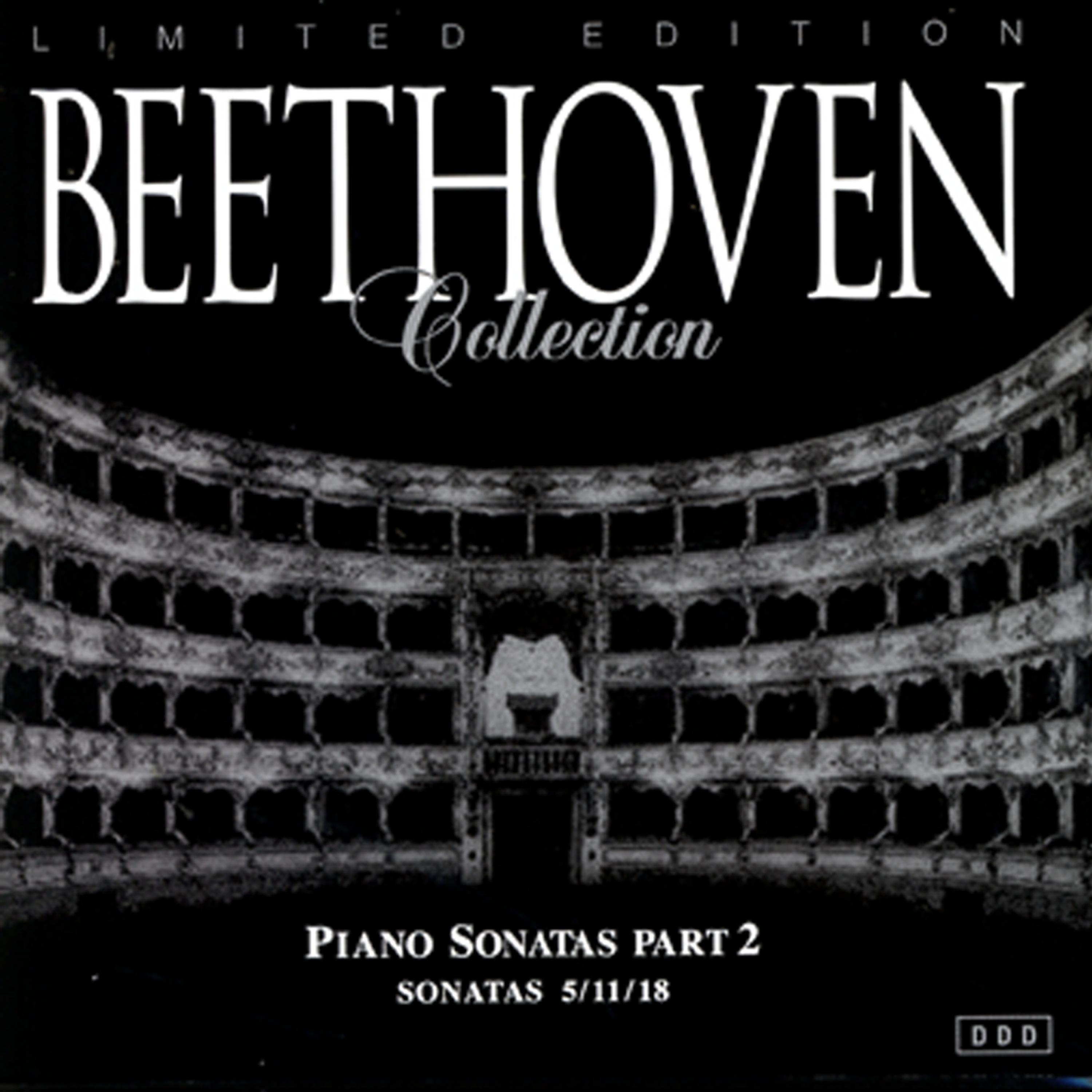 Постер альбома Beethoven: Piano Sonatas Part 2 - 5/11/18
