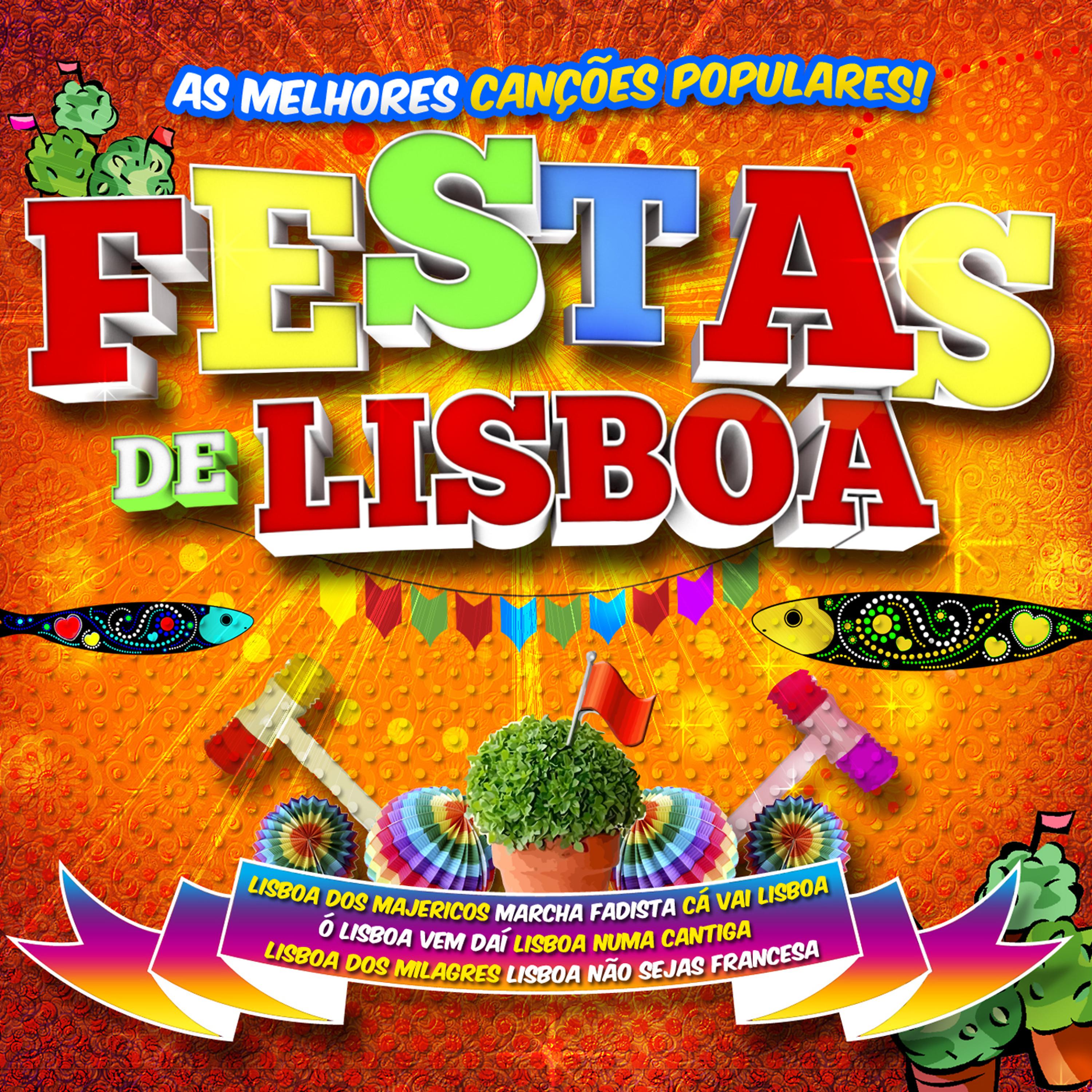 Постер альбома As Melhores Canções Populares: Festas de Lisboa