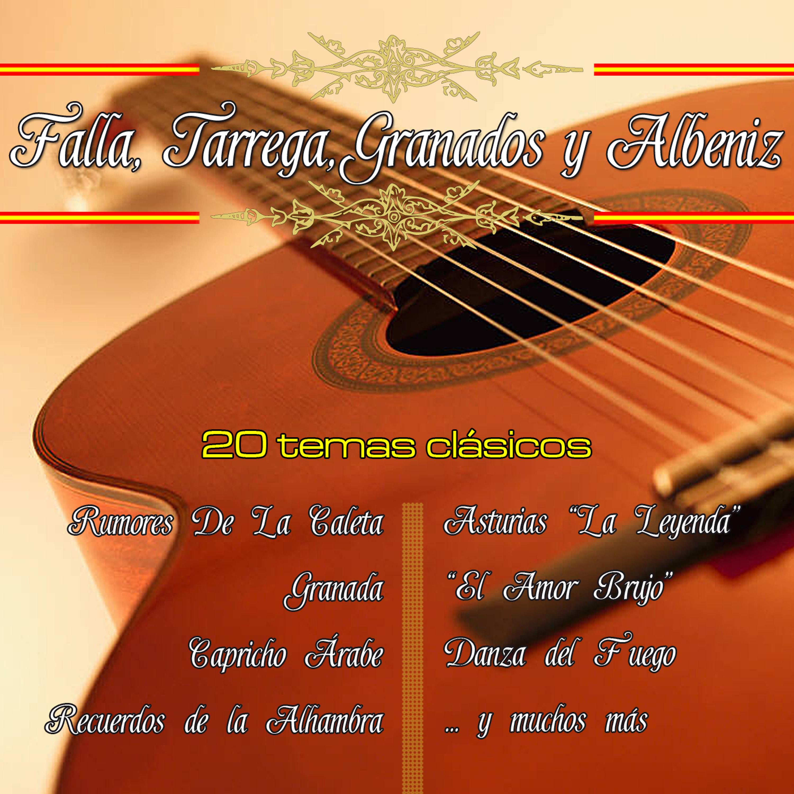 Постер альбома La Guitarra Clasica De Falla, Tarrega, Granados y Albeniz