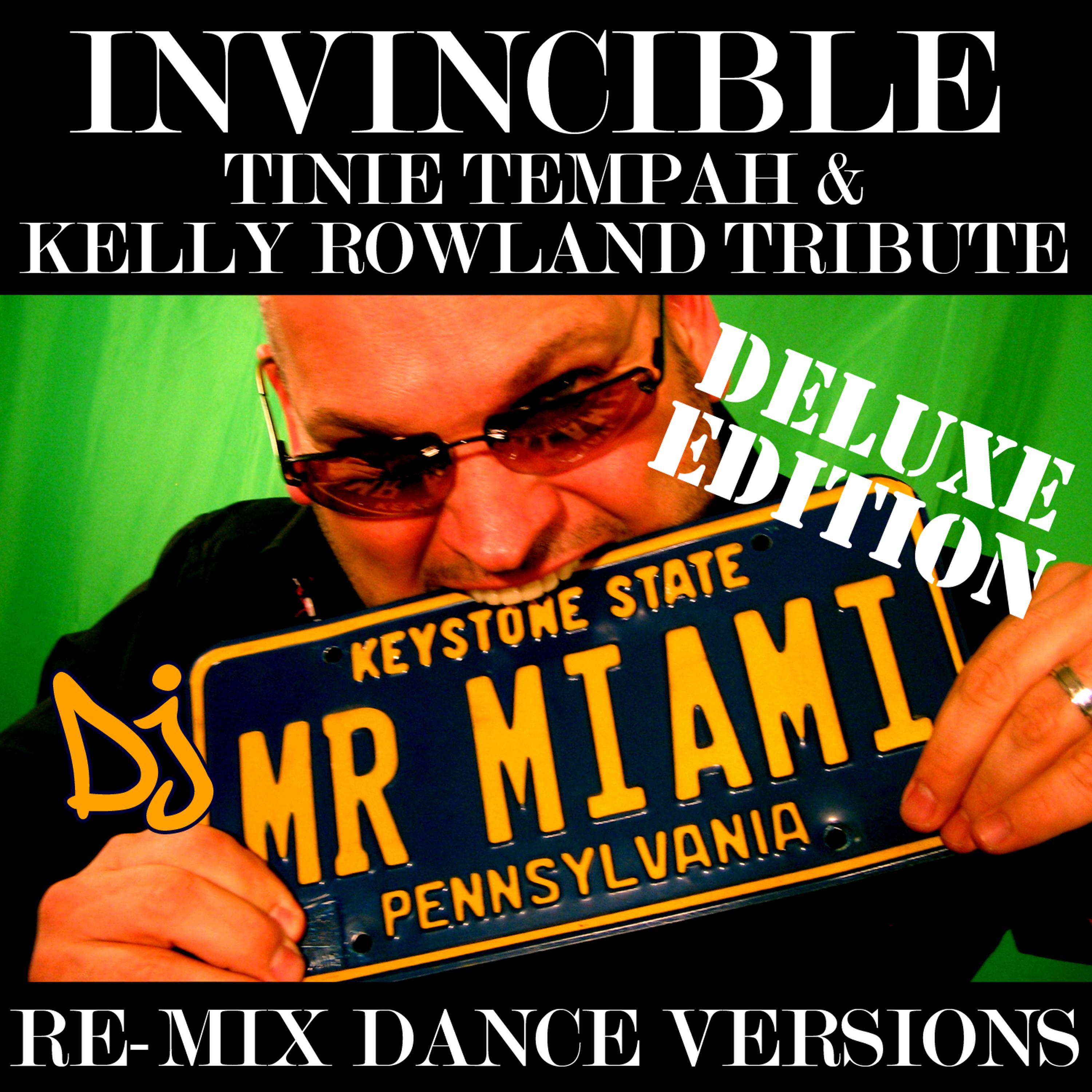 Постер альбома Invincible (Tinie Tempah & Kelly Rowland Tribute) (Re-Mix Dance Versions)