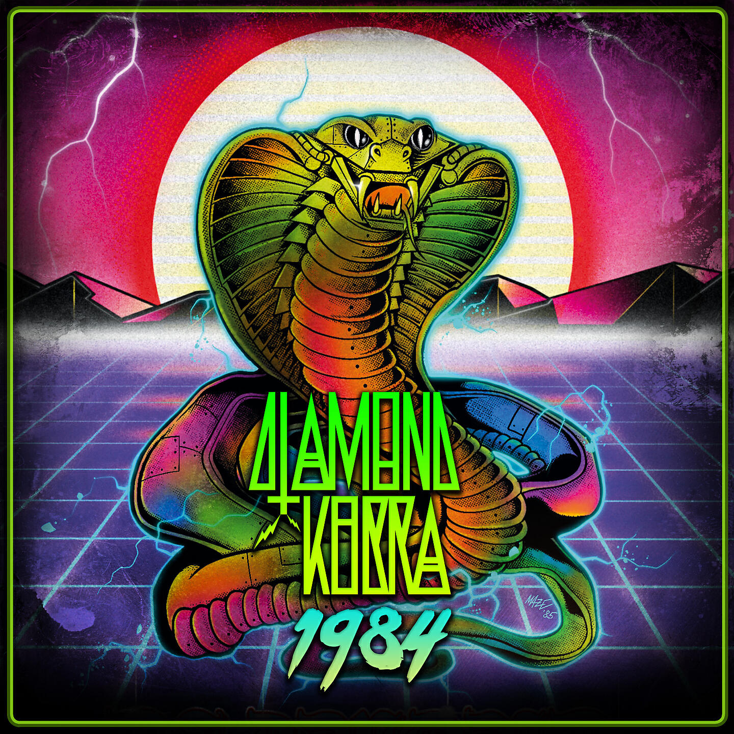 Diamond Kobra - The God Machine (Demo Version)