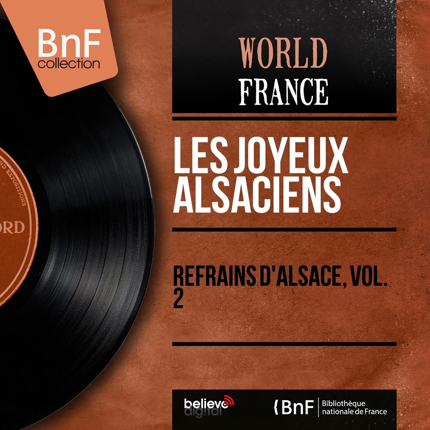 Постер альбома Refrains d'Alsace, vol. 2 (Mono Version)