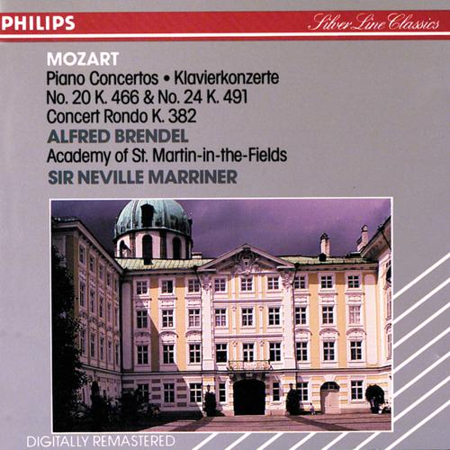 Постер альбома Mozart: Piano Concertos Nos. 20 & 24; Concert Rondo, K.382