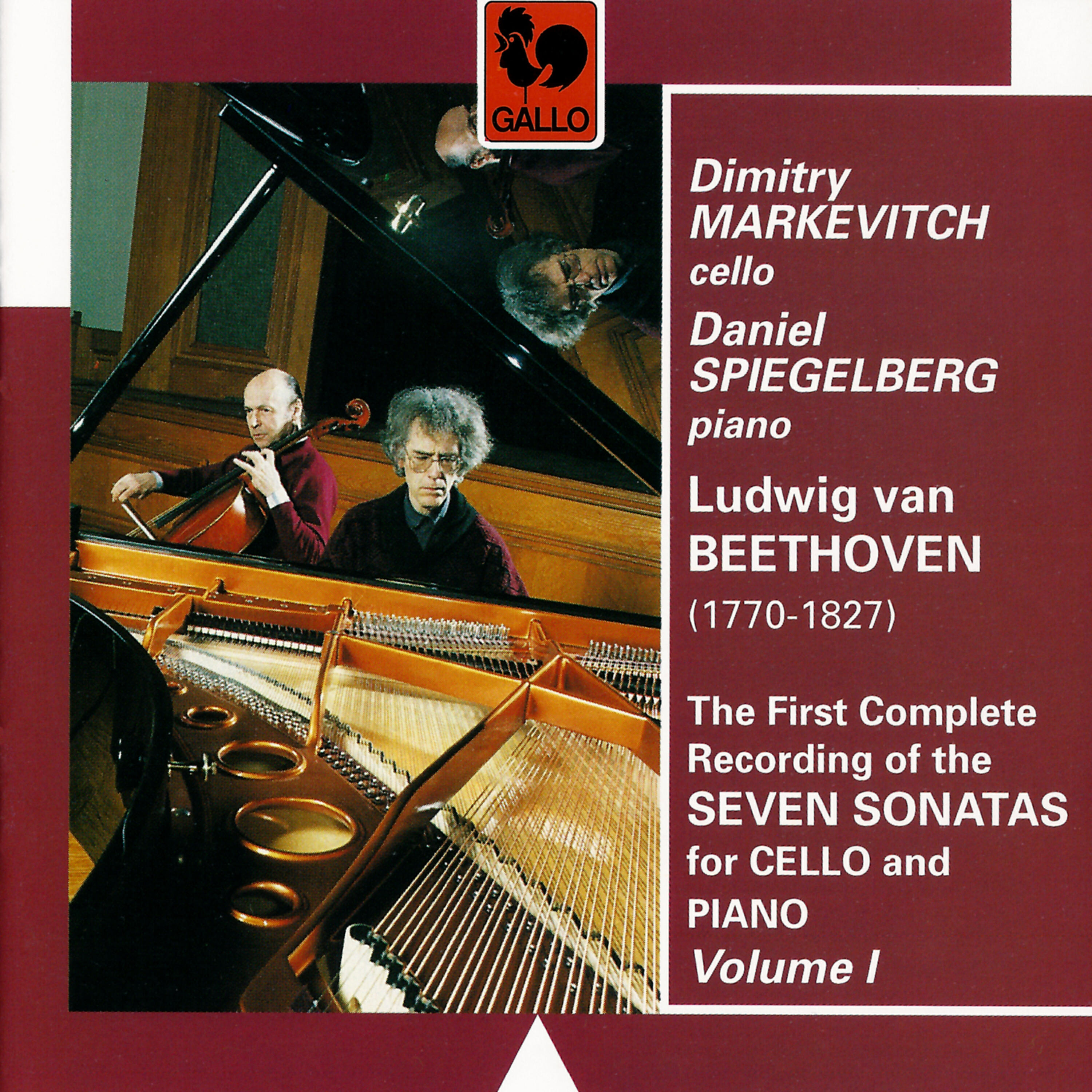 Dimitry Markevitch - Sonata in E-Flat Major for Cello and Piano, Op. 64: V. Menuetto e Minore