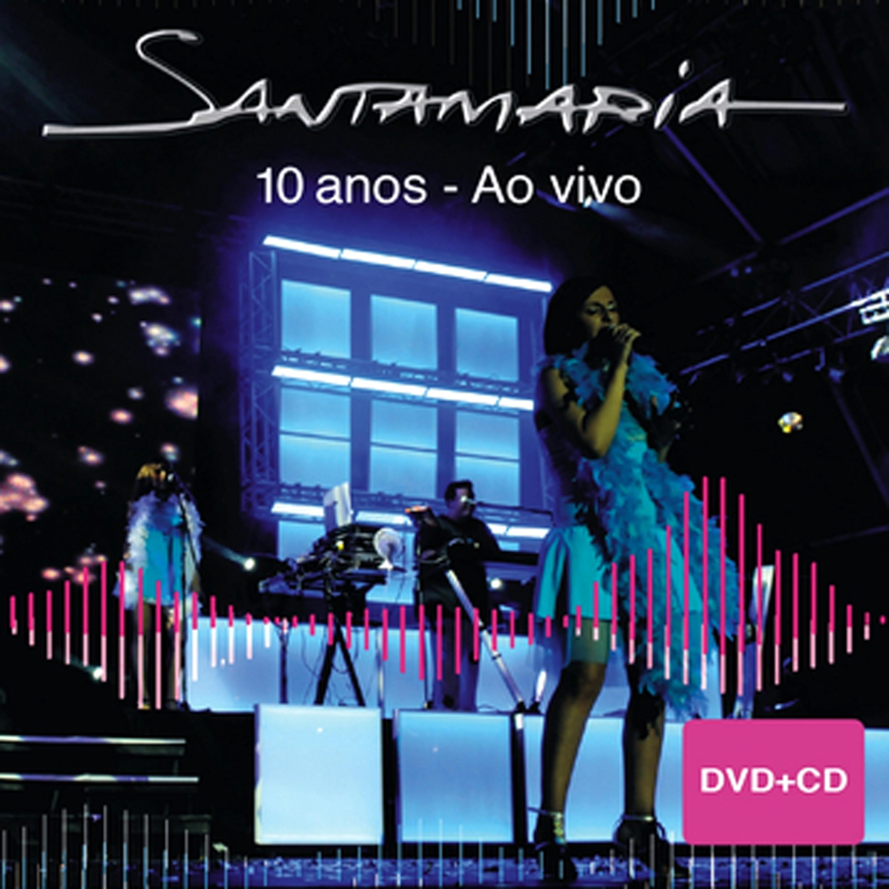 Постер альбома Santamaria 10 anos - ao vivo