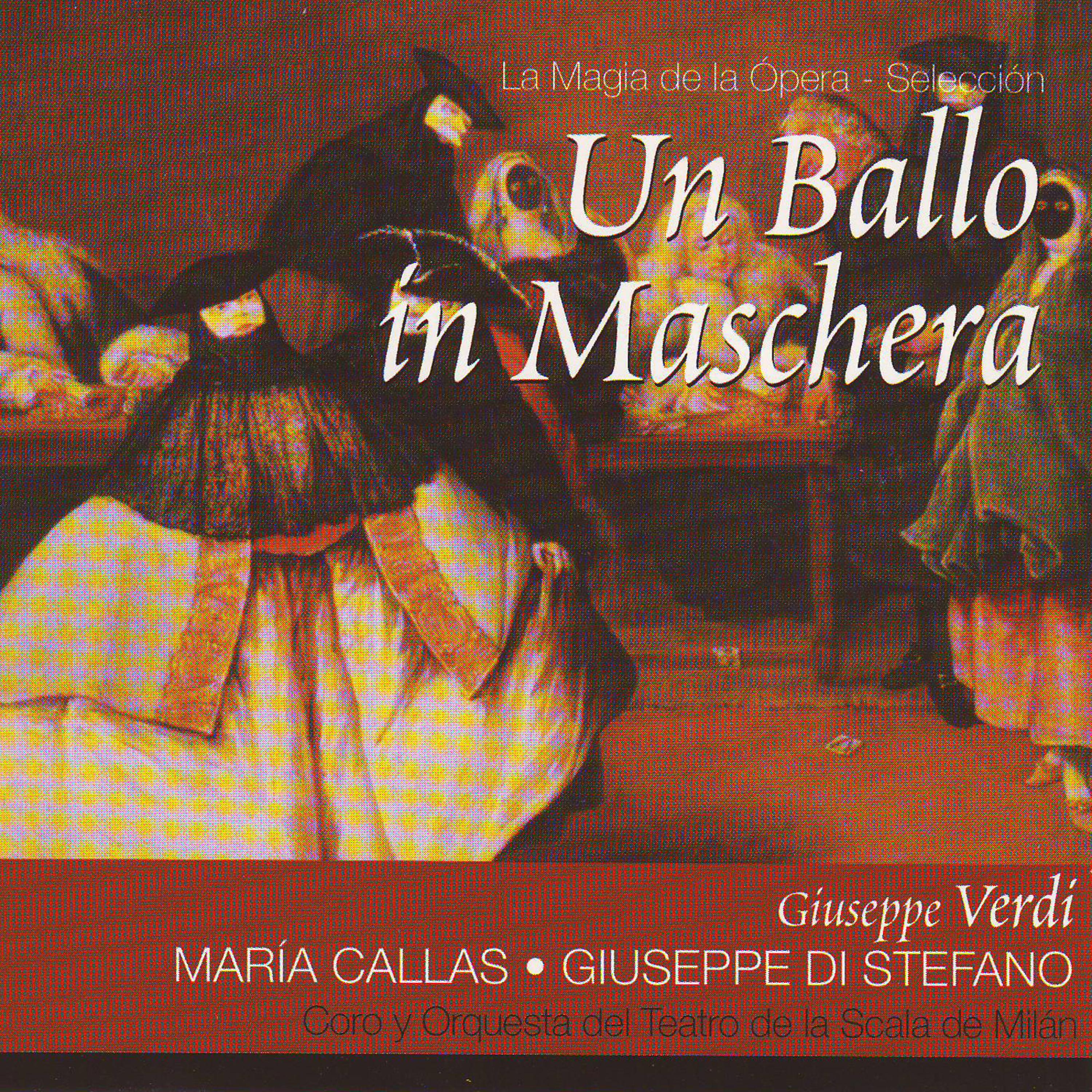 Постер альбома Un Ballo in Maschera por Maria Callas (Giuseppe Verdi)