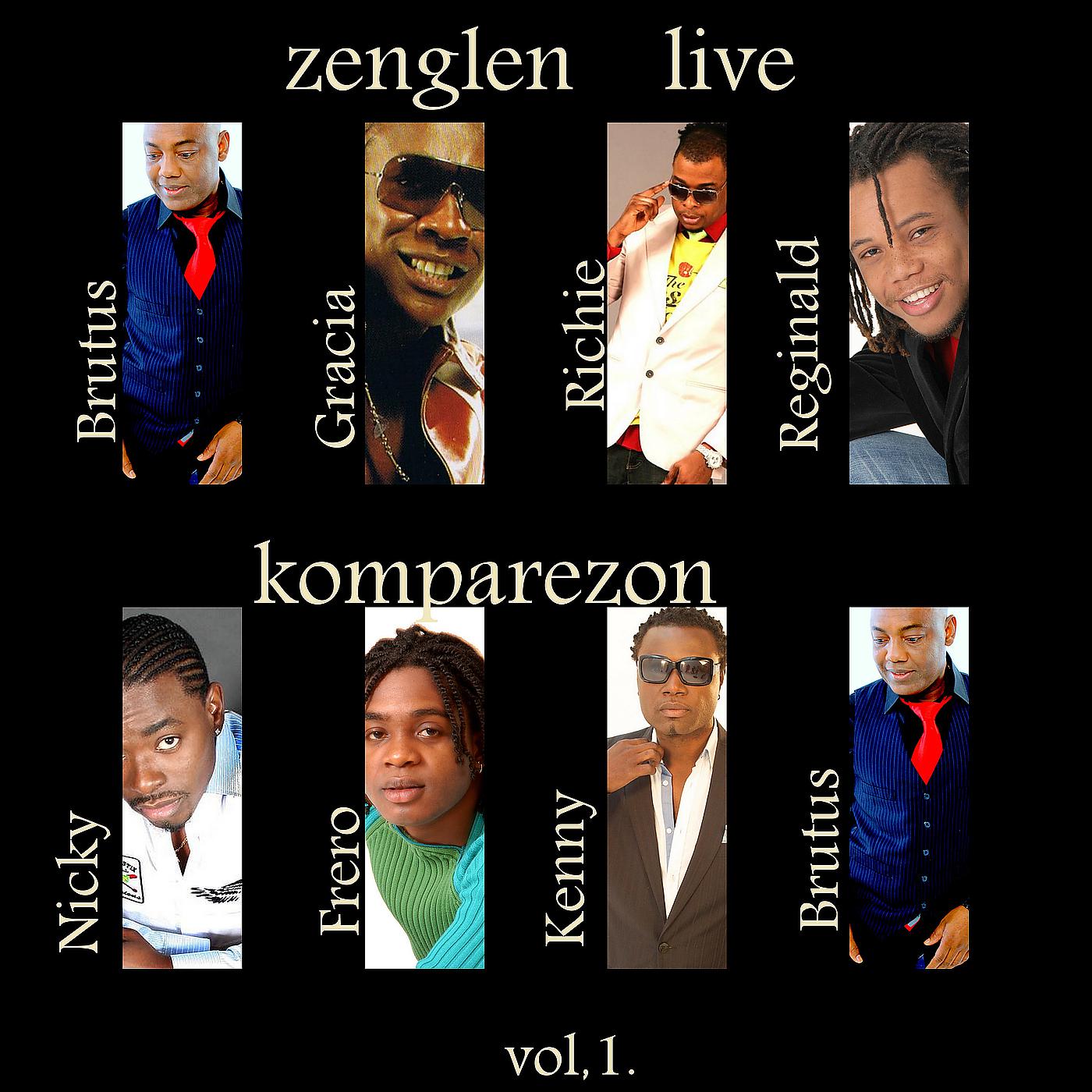 Постер альбома Zenglen Komparezon Live ,Vol1.