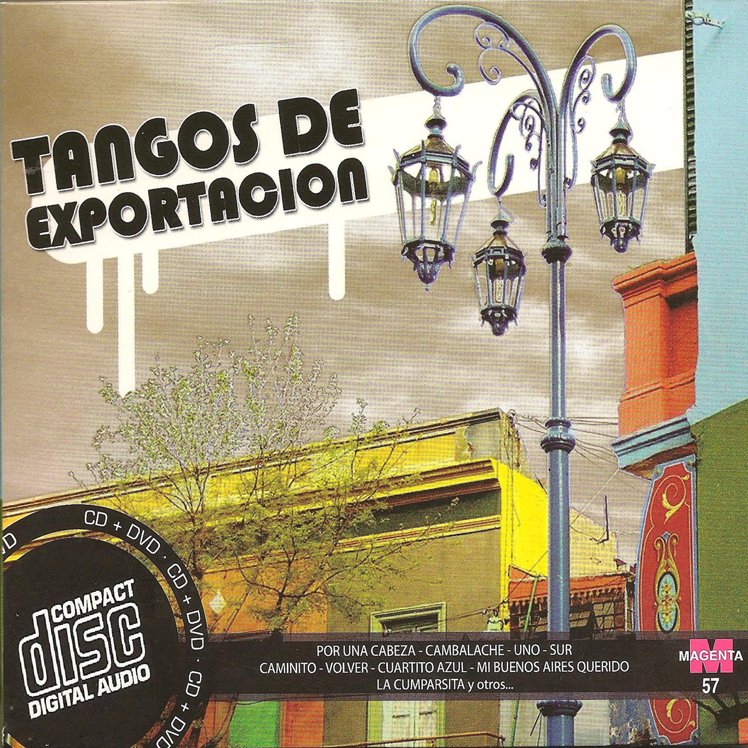 Постер альбома Tangos de exportacion