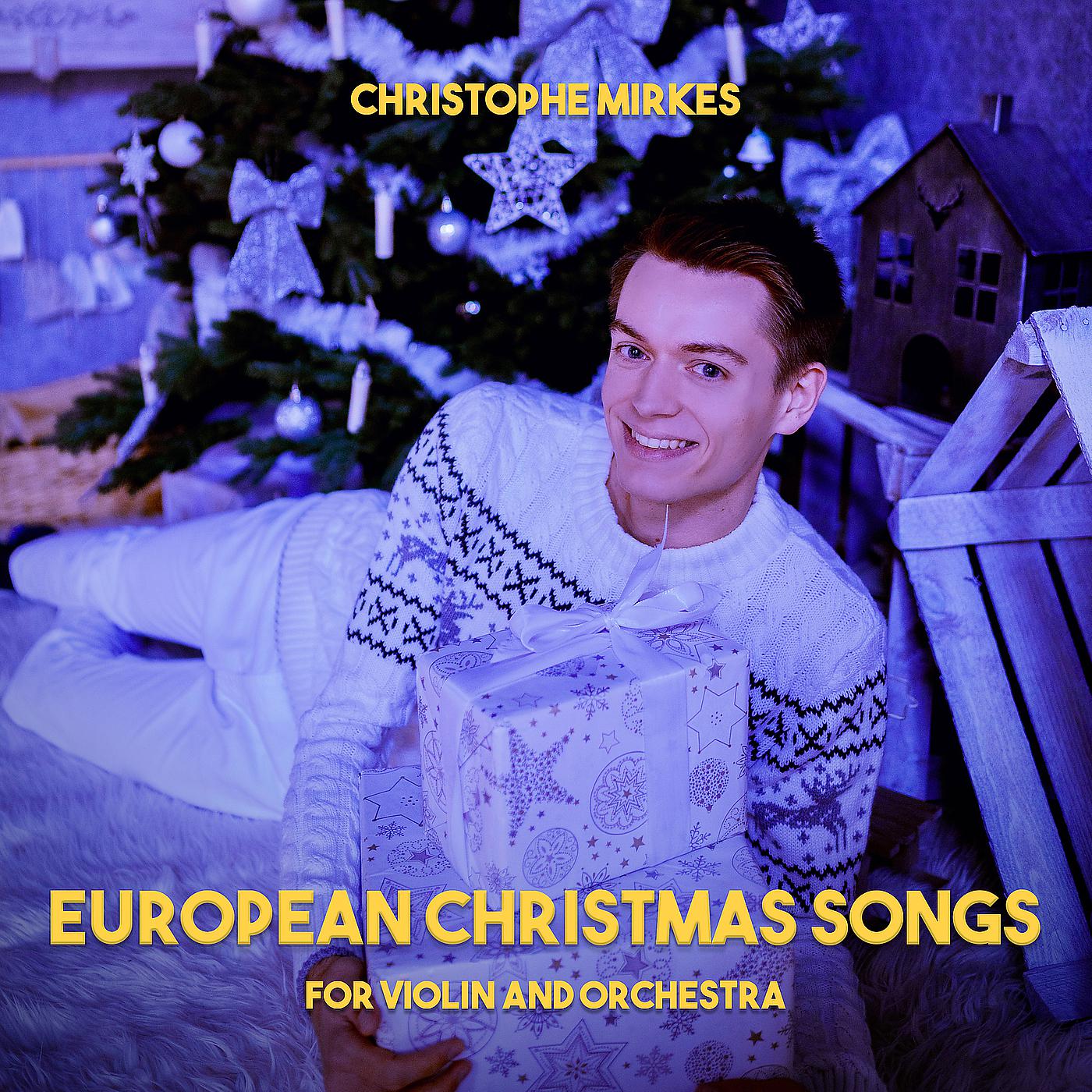 Постер альбома European Christmas Songs for Violin and Orchestra