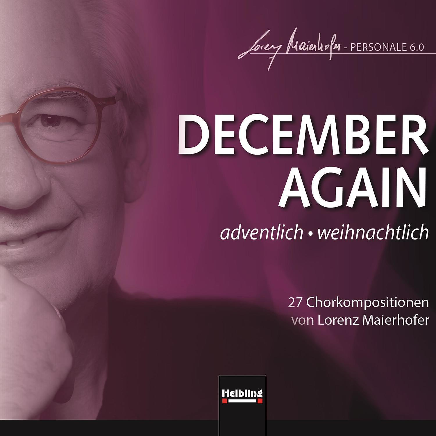 Постер альбома DECEMBER AGAIN. adventlich - weihnachtlich