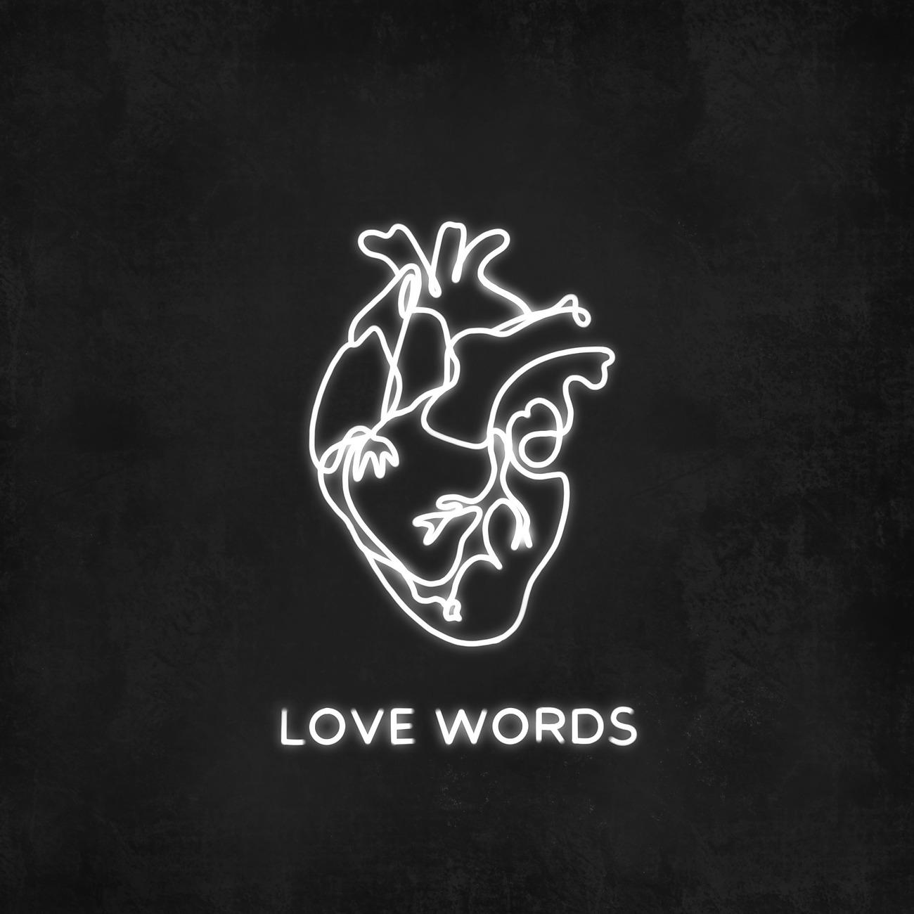 Постер альбома love words