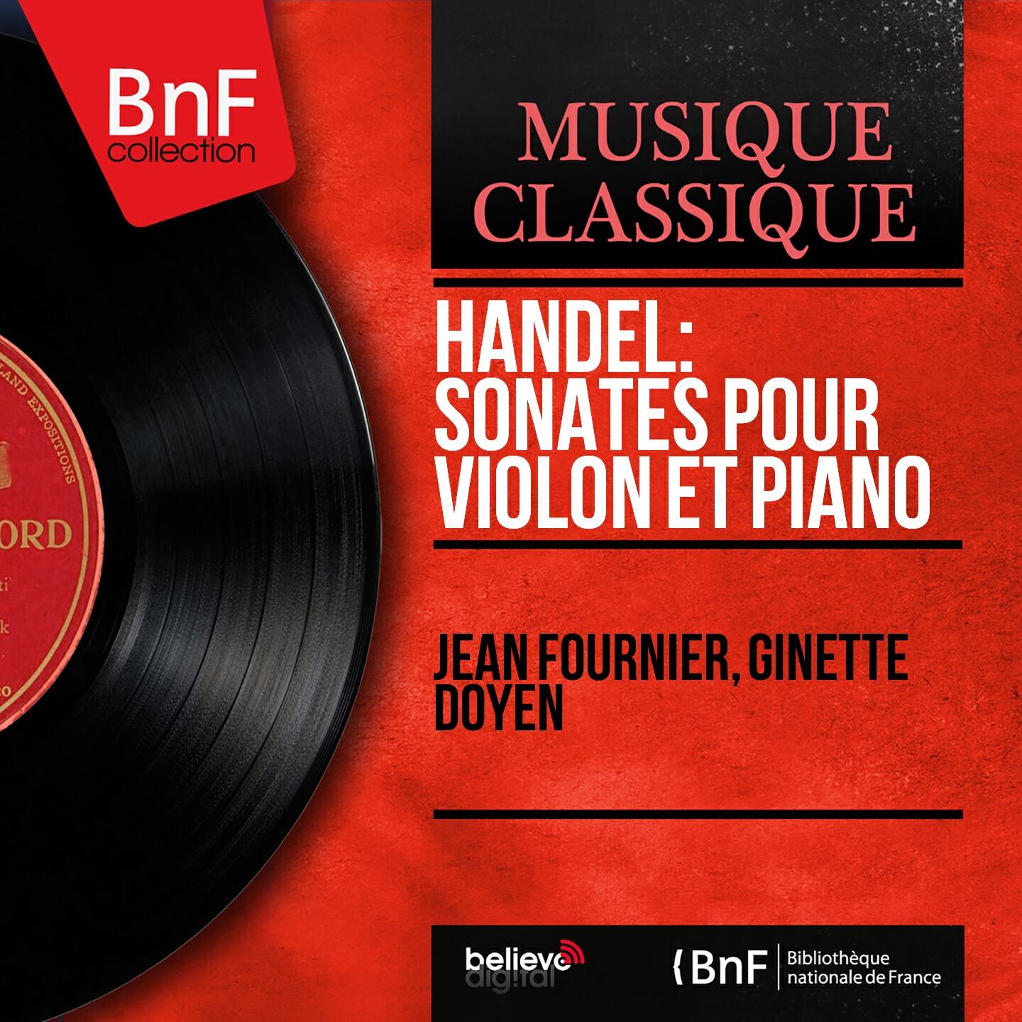 Jean Fournier - Sonate pour violon No. 16 in A Major, HWV 372: IV. Allegro