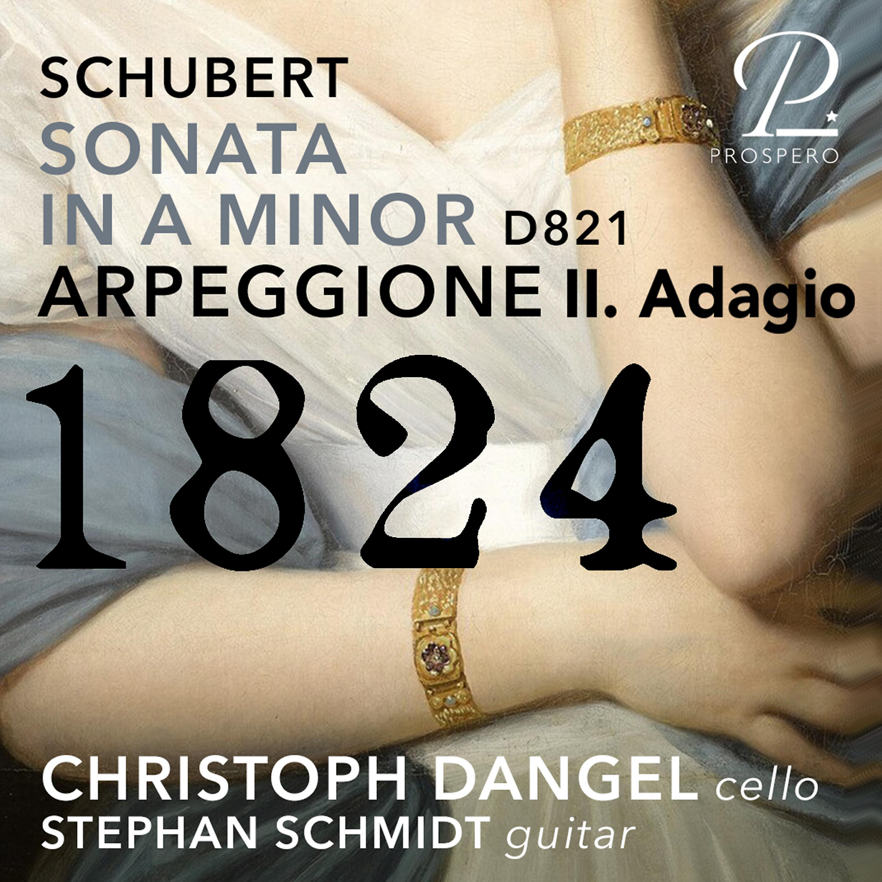 Постер альбома Arpeggione Sonata, D. 821: II. Adagio (Arr. for Cello and Guitar by Stephan Schmidt)