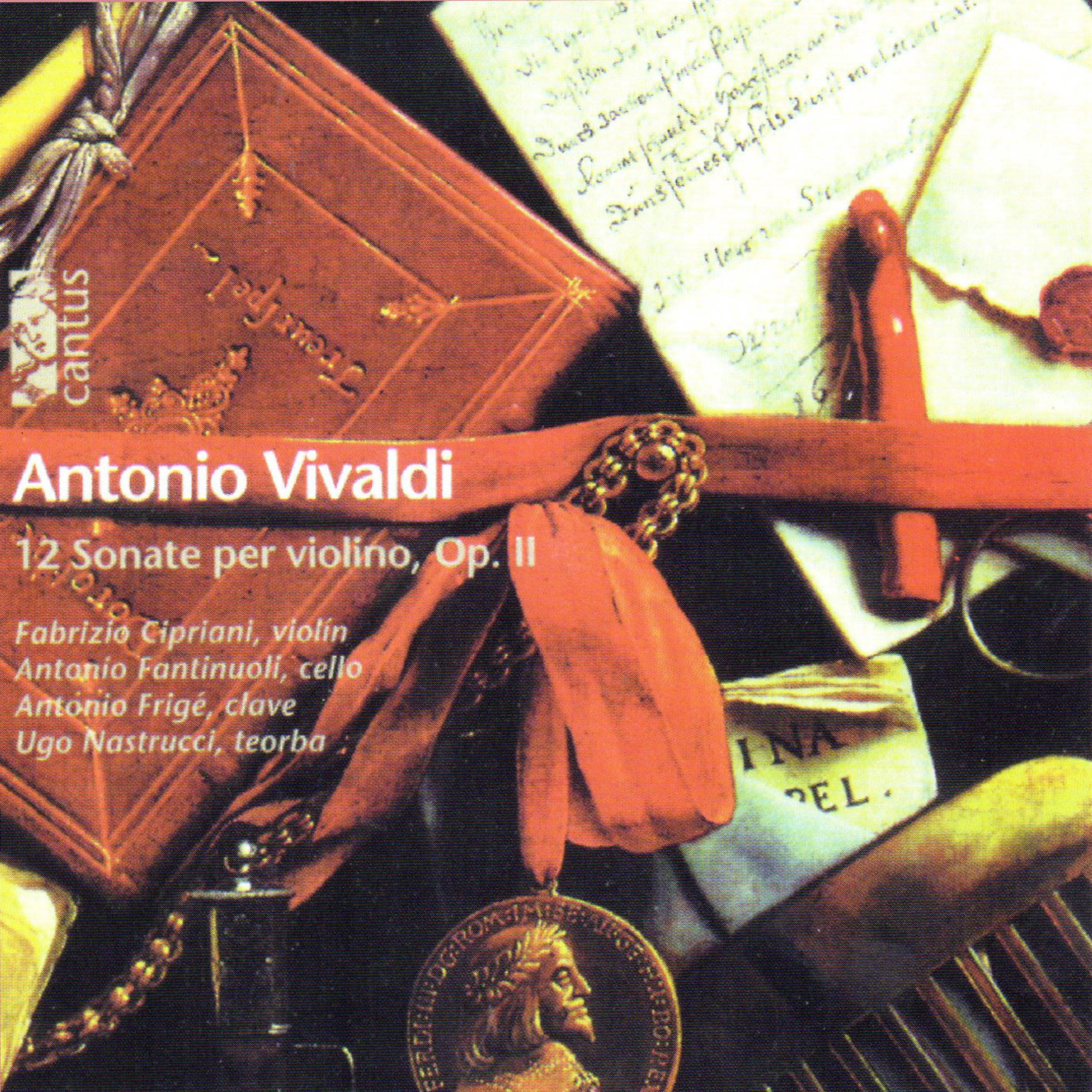 Постер альбома Vivaldi: 12 sonate per violino, Op. 2